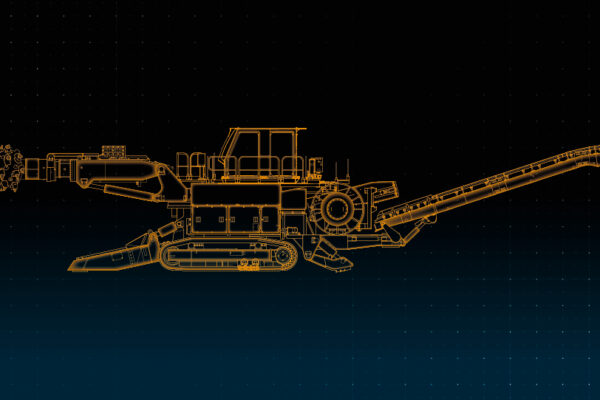 a diagram of a roadheader.