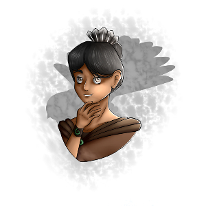 Fantail - A Portrait of a Fictional Character Under the Persona of 'Fantail'