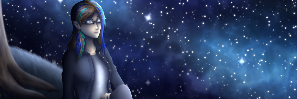 Moonlight - A Portrait of Myself Amongst The Stars