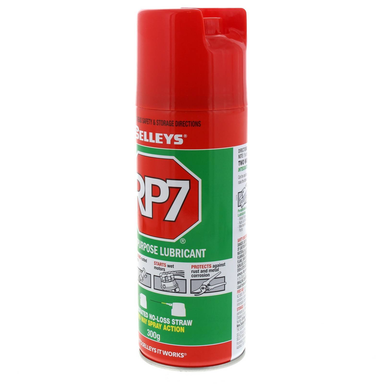 RP7 Multipurpose Lubricant Loosens Rusted Parts 300g Aerosol Spray Can