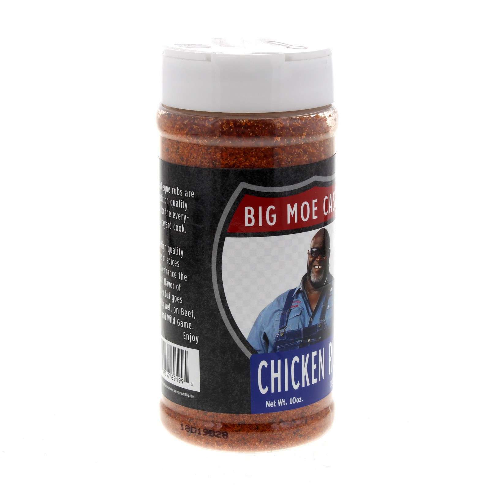 Big Moe Cason Chicken Rub Jar 13.2oz Seasoning Barbeque BBQ Flavouring