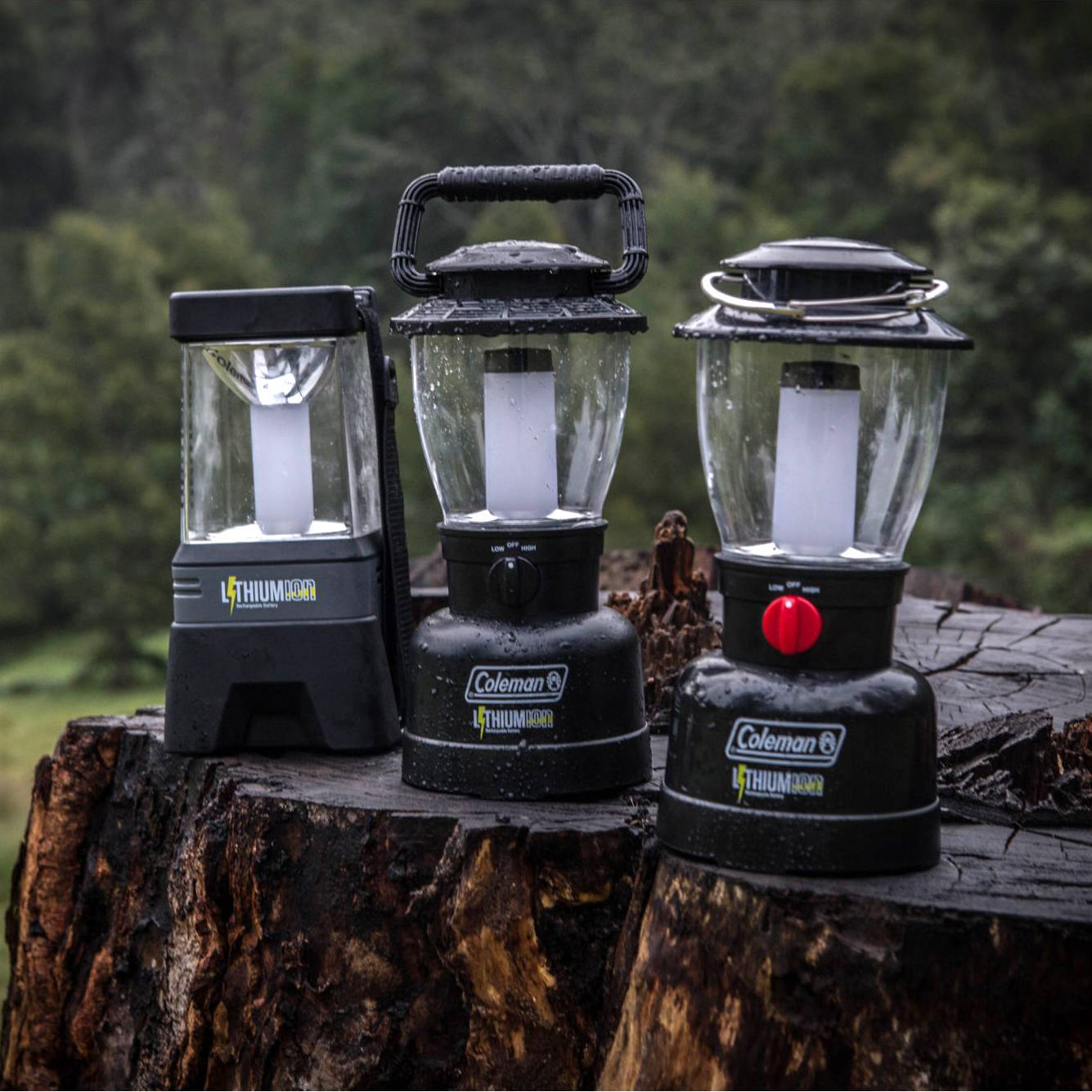 Coleman Lantern Rugged Lithium Ion 300 Lumen Super Bright USB