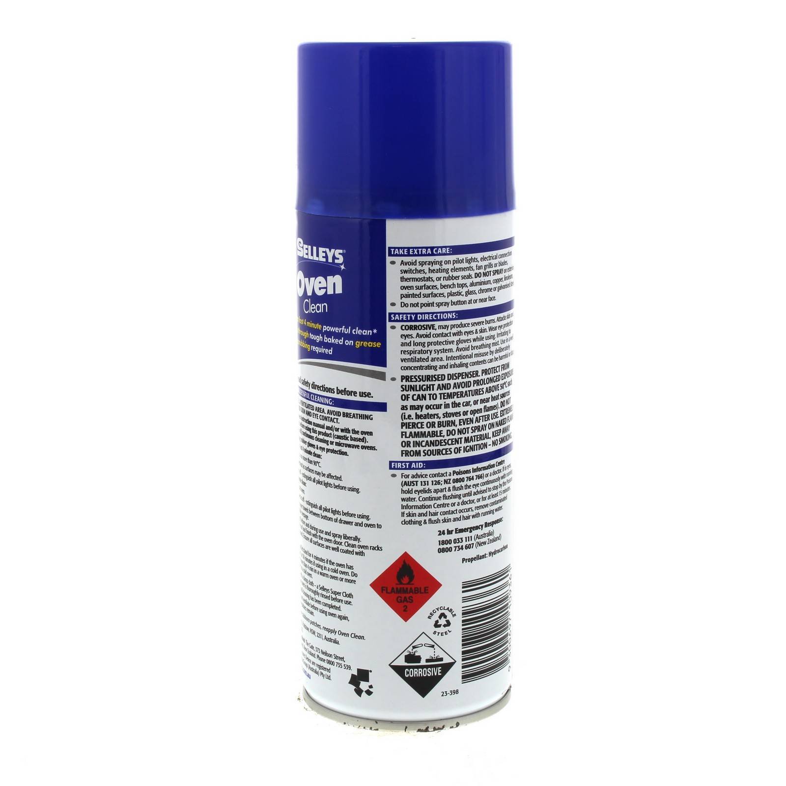 Cleaner Oven Fast Action 4 Minute Power Clean Aerosol Spray Can 350g