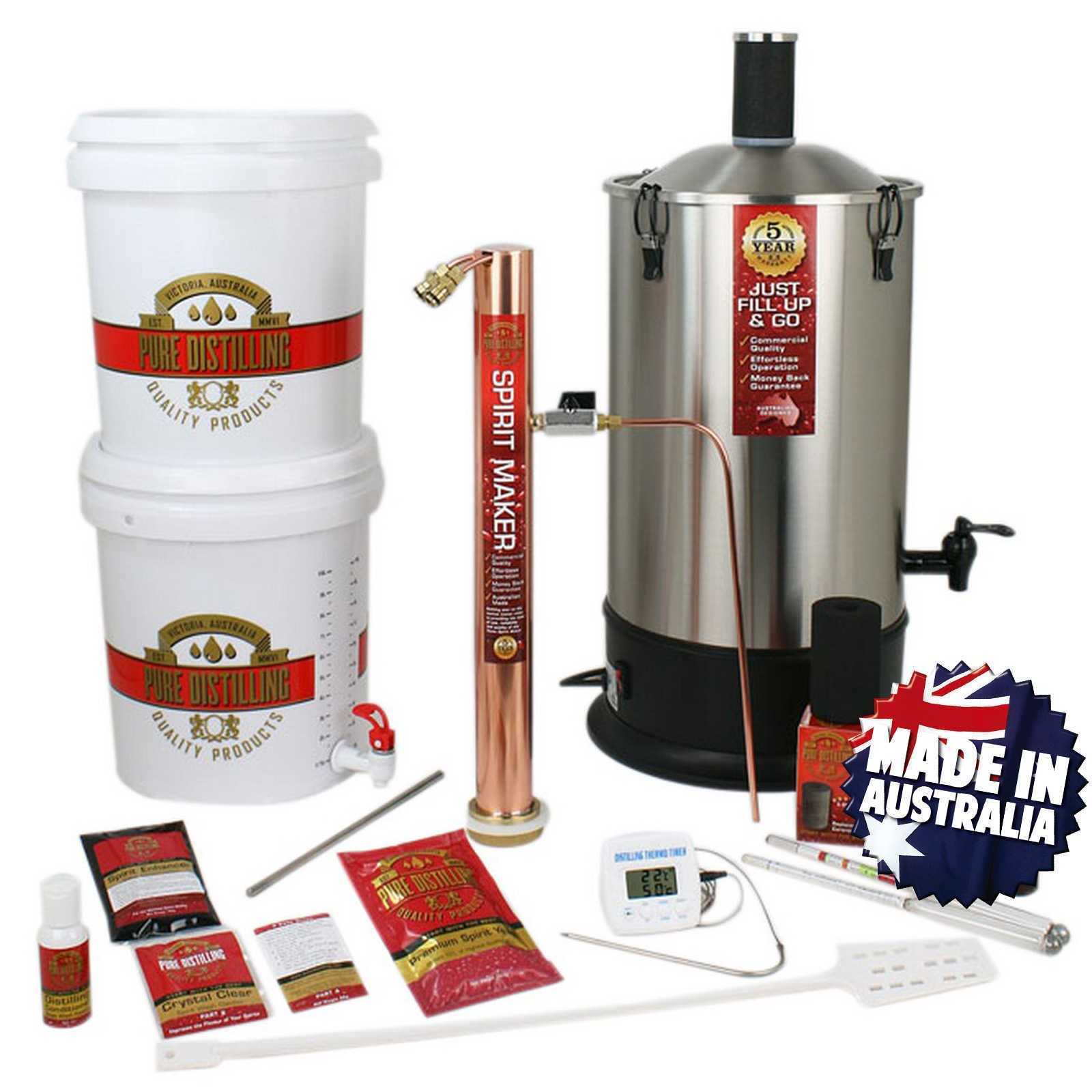 Pure Distilling COMPLETE All In One System Spirits Still Home Brew