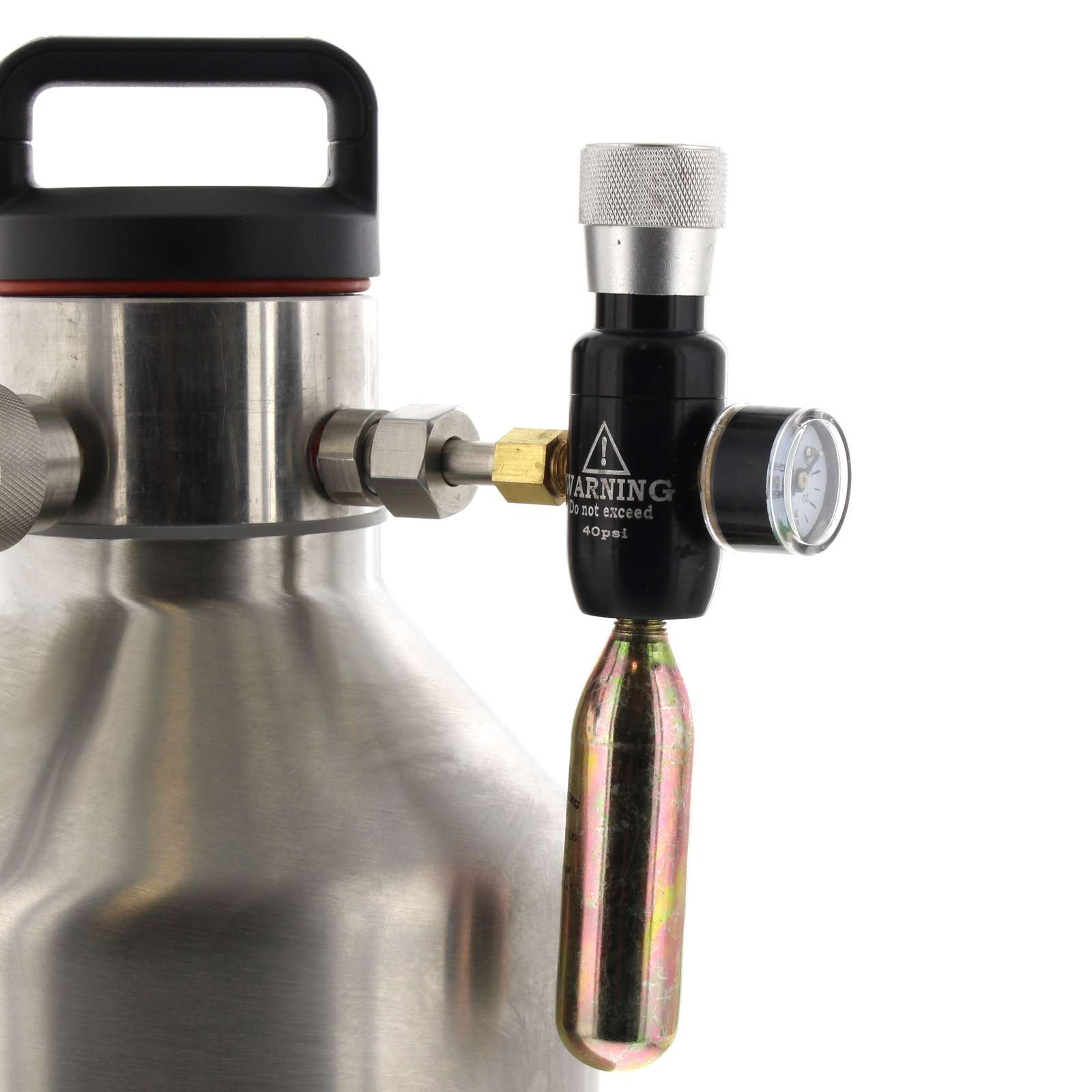 The Yeti Growler Stainless Steel 4 Litre All In One Complete Kit Home