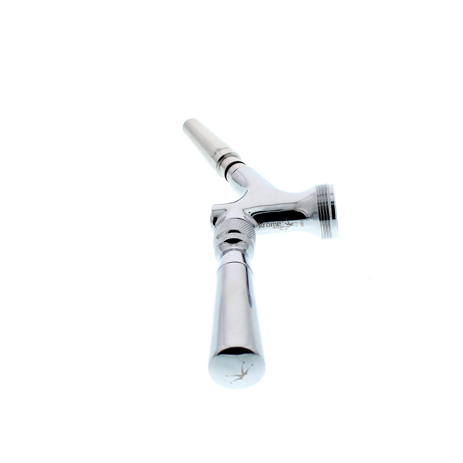 Beer Tap Faucet (Auto Close) with Spout Extension & Chrome Handle Home