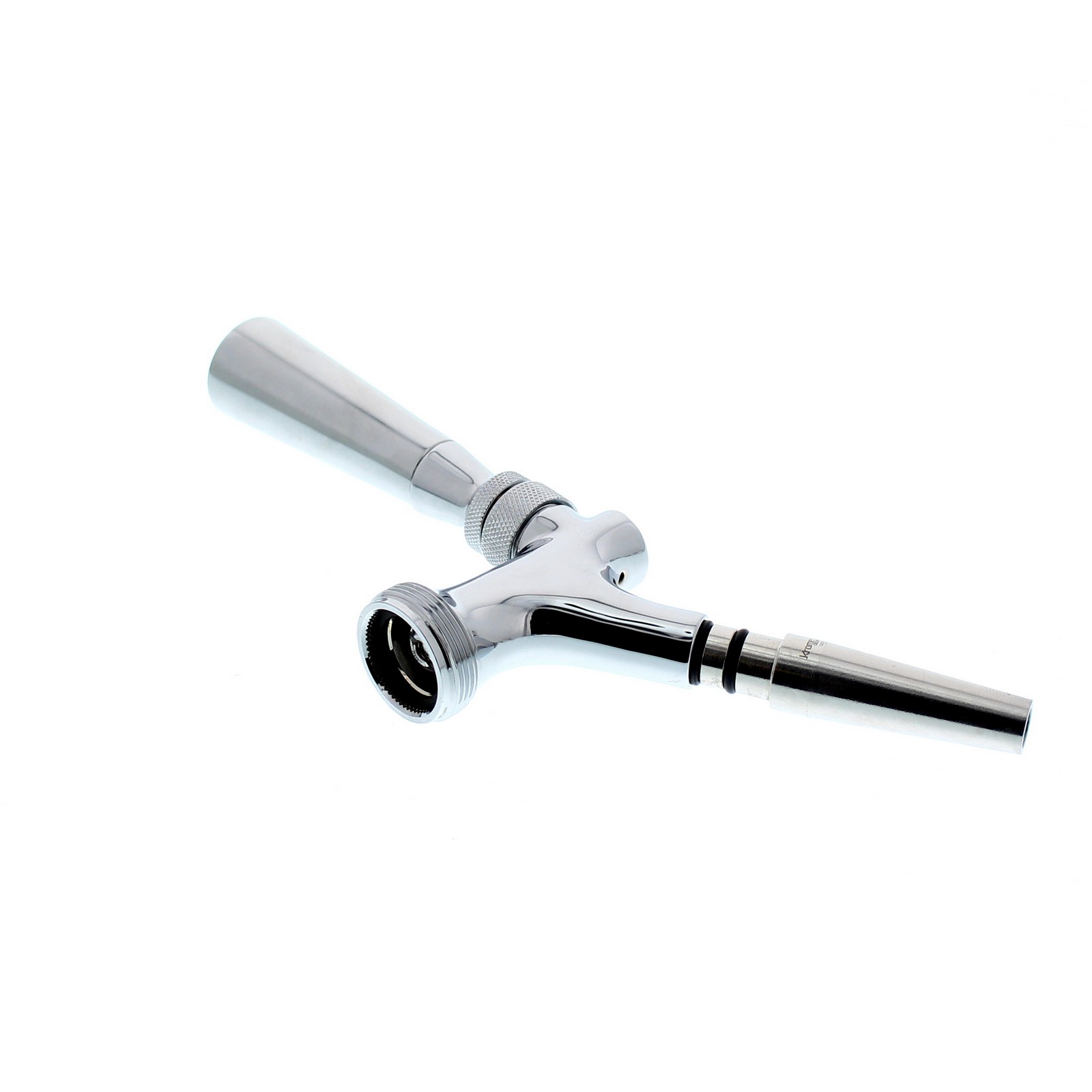 Beer Tap Faucet (Auto Close) with Spout Extension & Chrome Handle Home Brew eBay