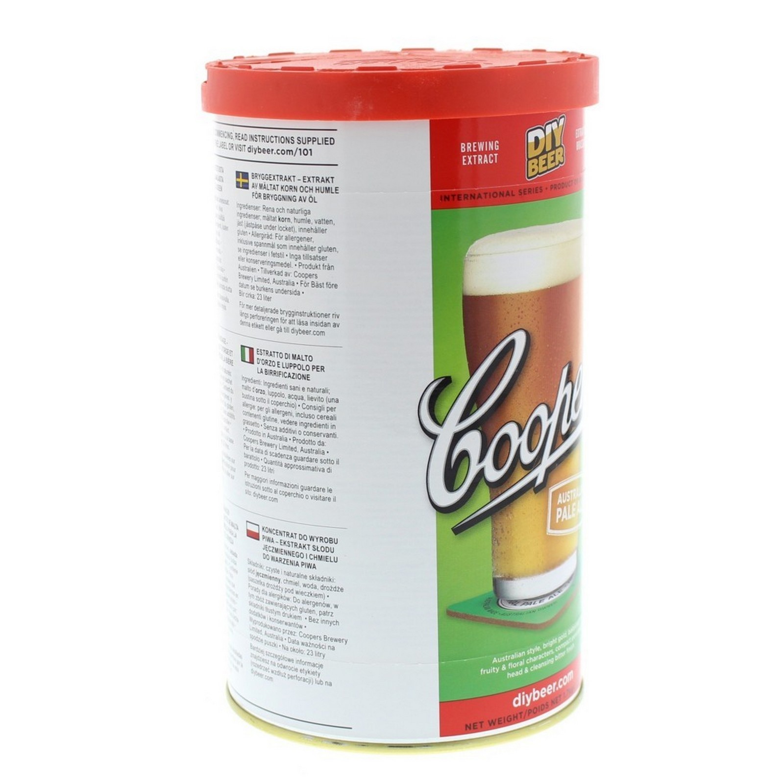 Coopers International Series Australian Pale Ale Ingredient Can Home Brew