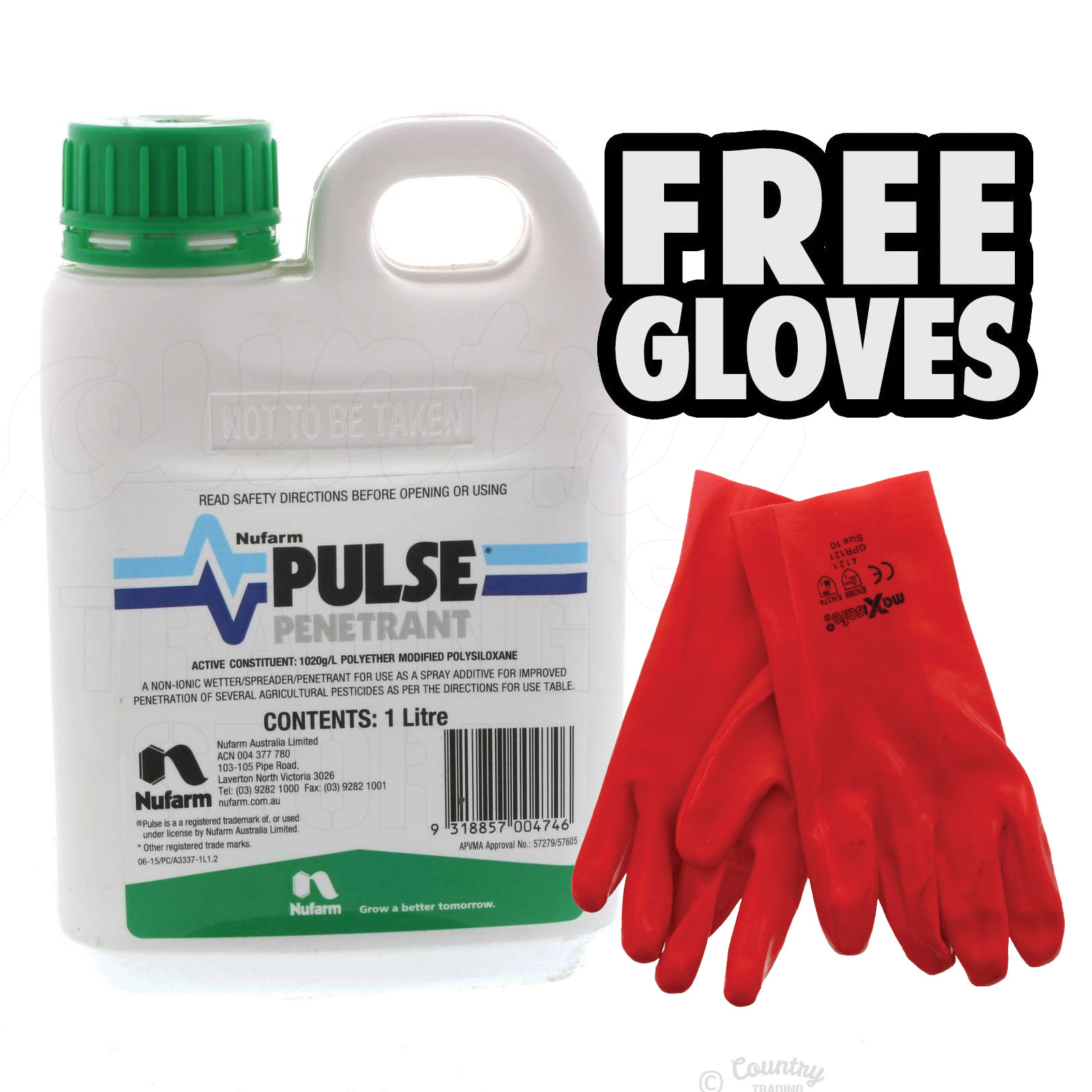 Pulse Wetting Agent 1L 1 Litre Nufarm For Use WIth Herbicides