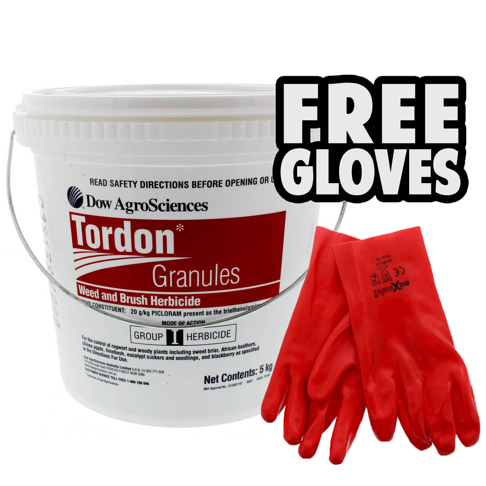 Tordon Granules 20g/kg Picloram Broadleaf Weed Brush Killer Dow 5kg eBay