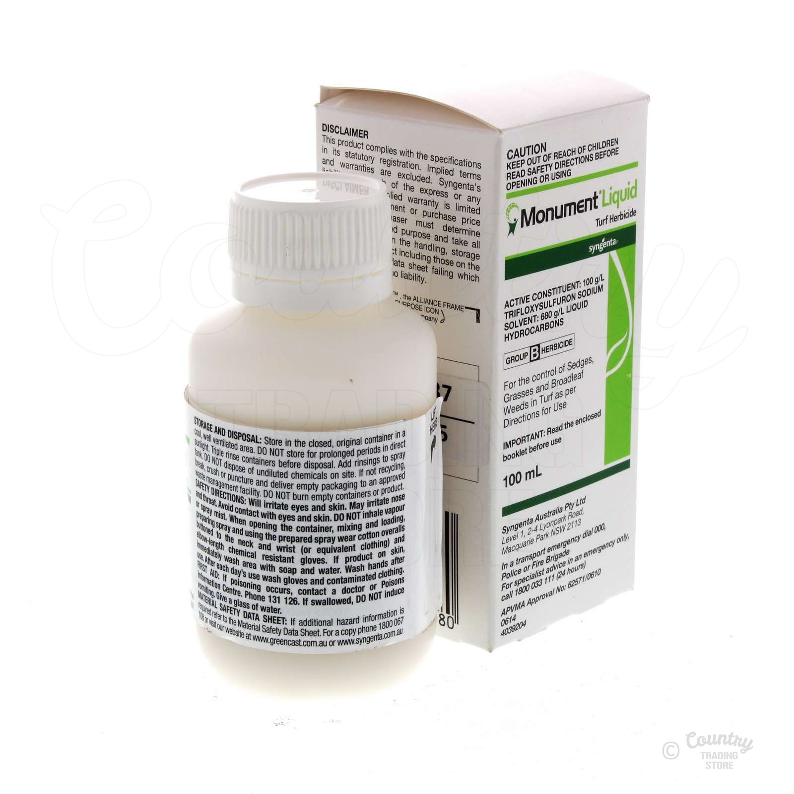 Monument Selective Herbicide Trifloxysulfuron Sodium 100ml Syngenta