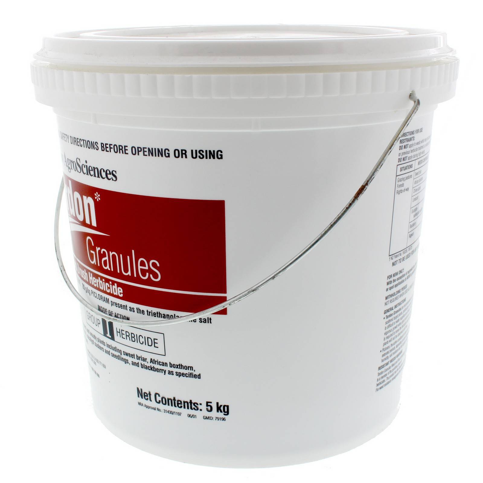 Tordon Granules 20g/kg Picloram Broadleaf Weed Brush Killer Dow 5kg eBay