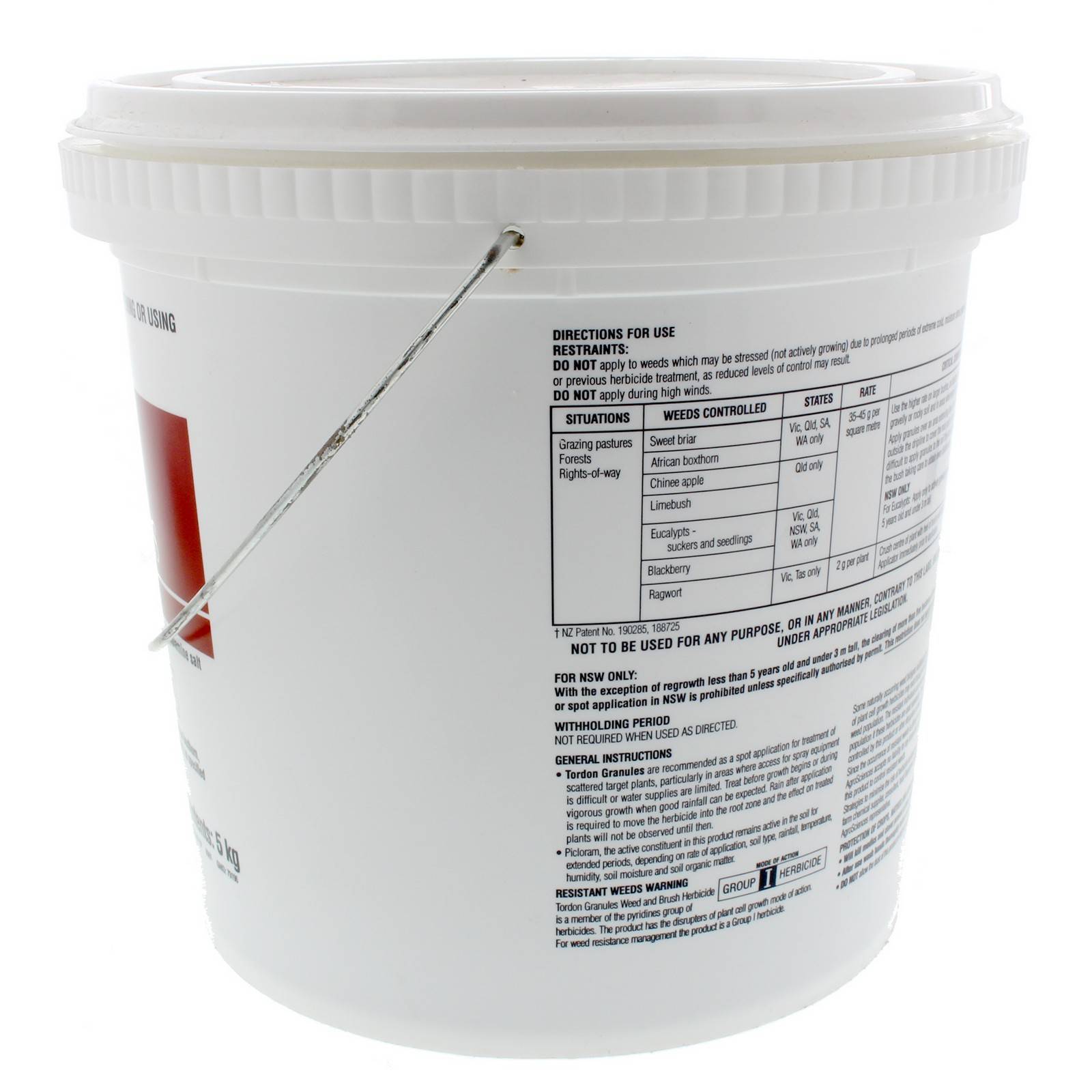 Tordon Granules 20g/kg Picloram Broadleaf Weed Brush Killer Dow 5kg eBay