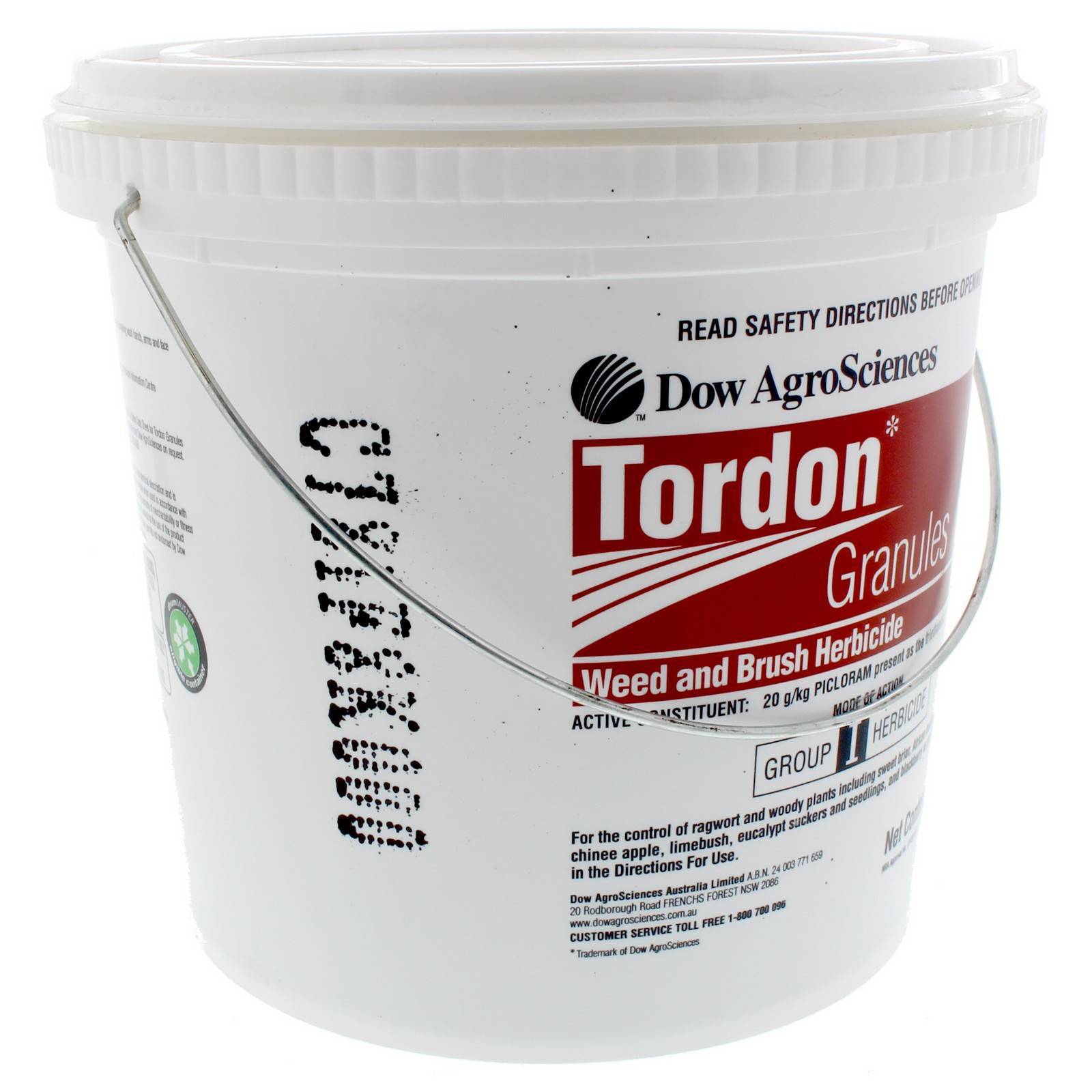 Tordon Granules 20g/kg Picloram Broadleaf Weed Brush Killer Dow 5kg eBay