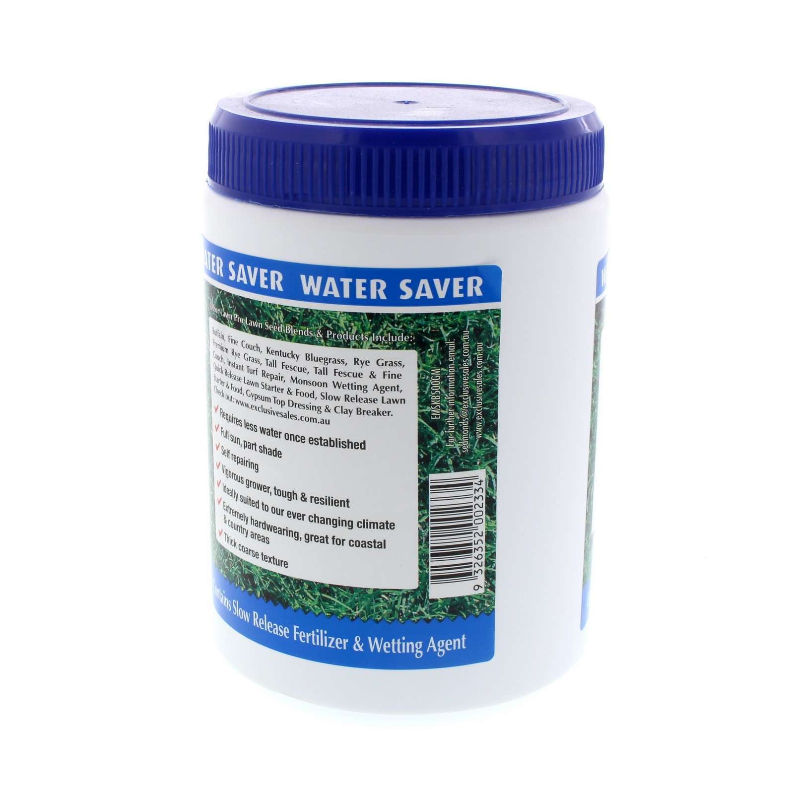 Grass Seed Fine Kikuyu Blend Contains Slow Release Fertiliser 500g Lawn