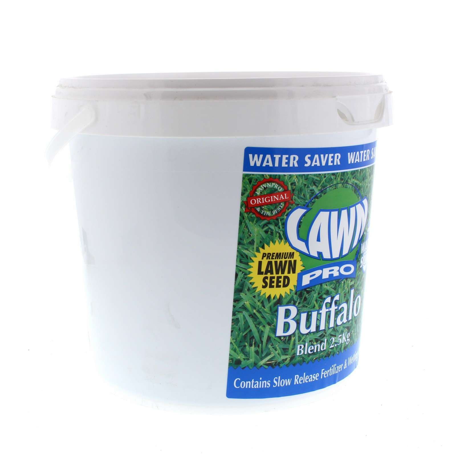 Lawn Pro Buffalo Blend Grass Seed 2.5kg Covers 250sqm Drought Heat