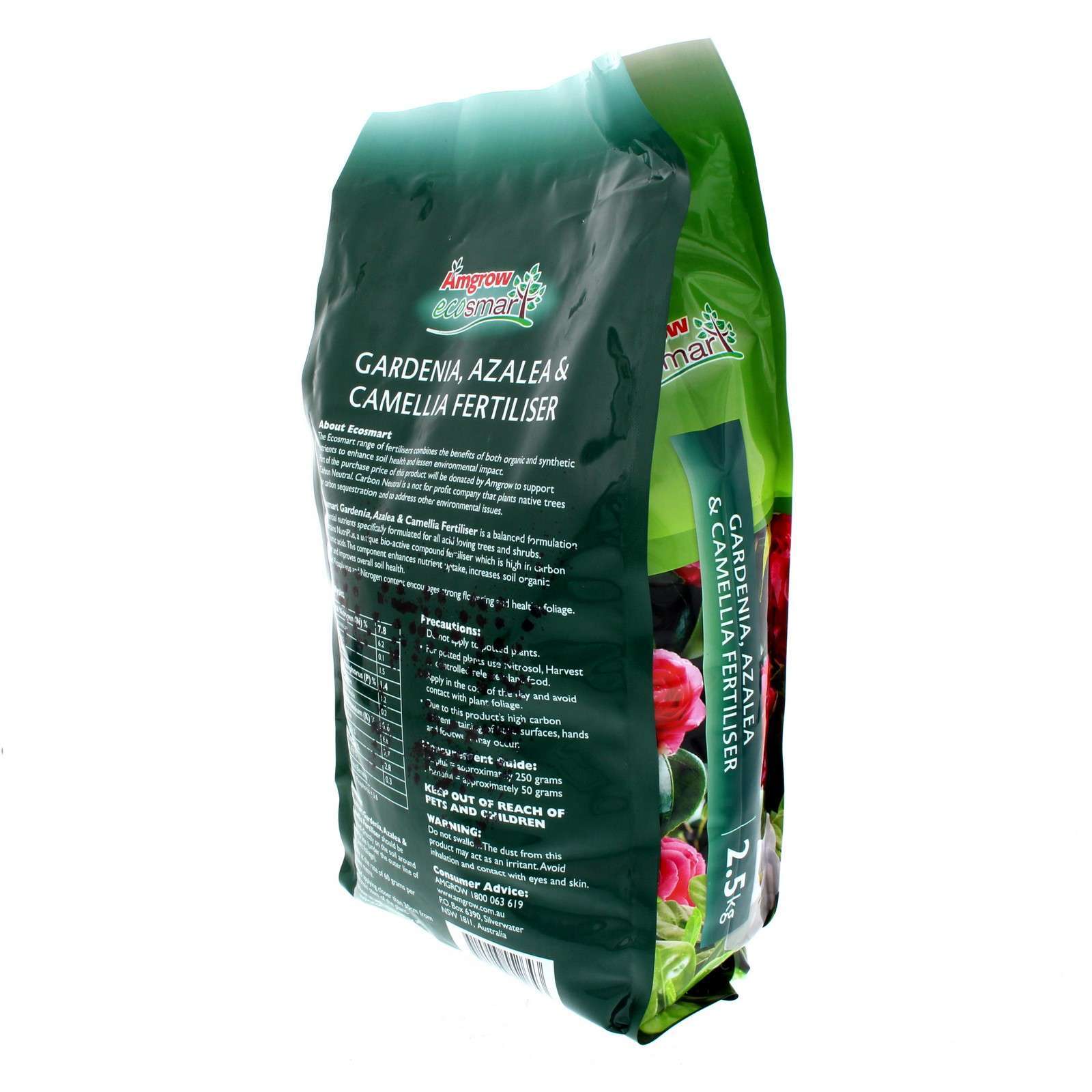 Ecosmart Gardenea Azalea Camellia Fertiliser Amgrow 2.5kg Feed up to 42
