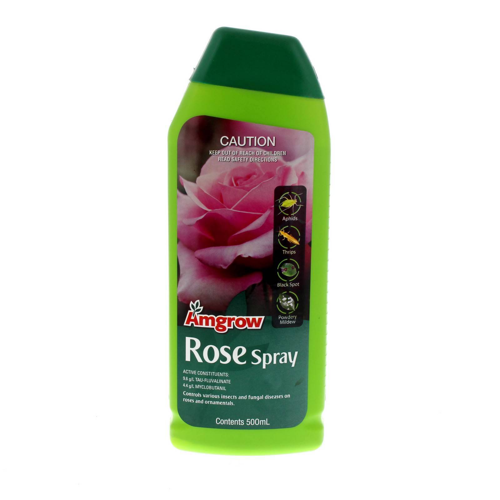 Rose Spray Concentrate 500ml Amgrow Systemic Fungicide Insecticide