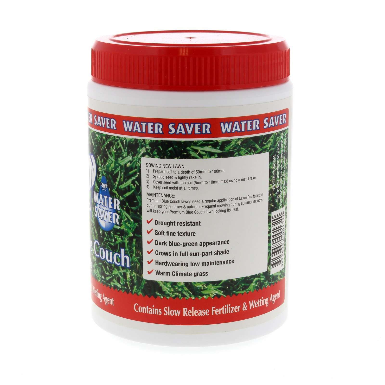 Lawn Pro Premium Blue Couch Blend Grass Seed 500Gm EMS Garden Premium