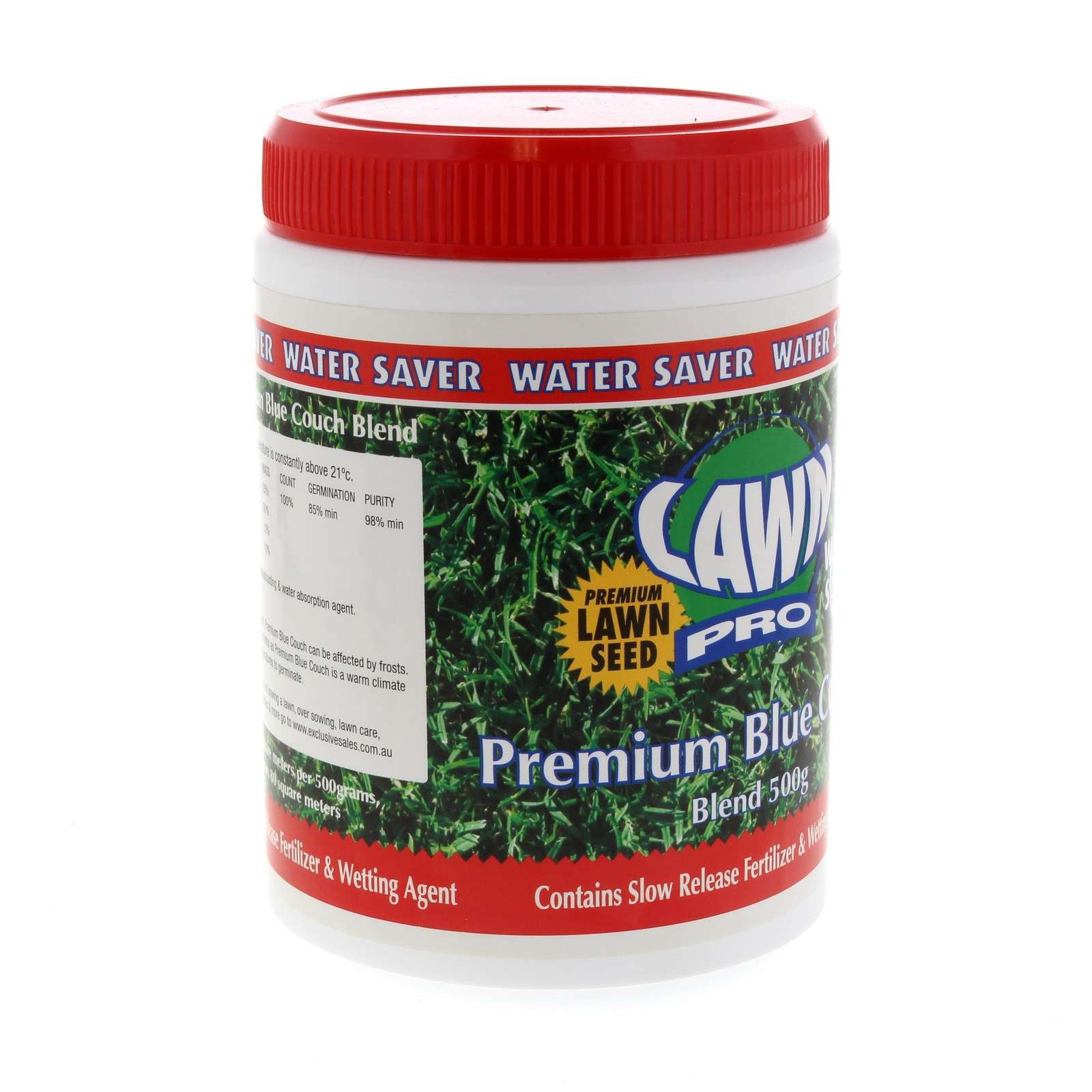 Lawn Pro Premium Blue Couch Blend Grass Seed 500Gm EMS Garden Premium