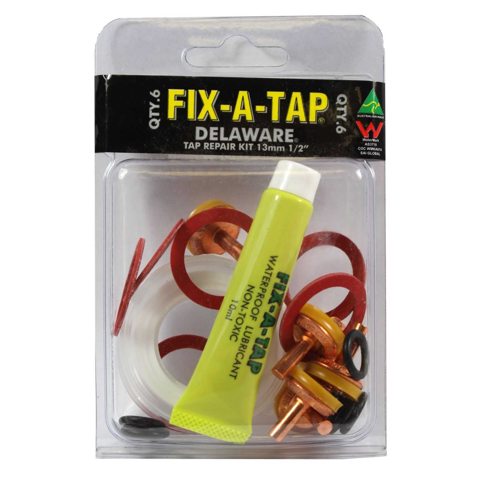 FixATap Delaware Tap Repair Kit 13mm 1/2 Inch Includes Tape 218773
