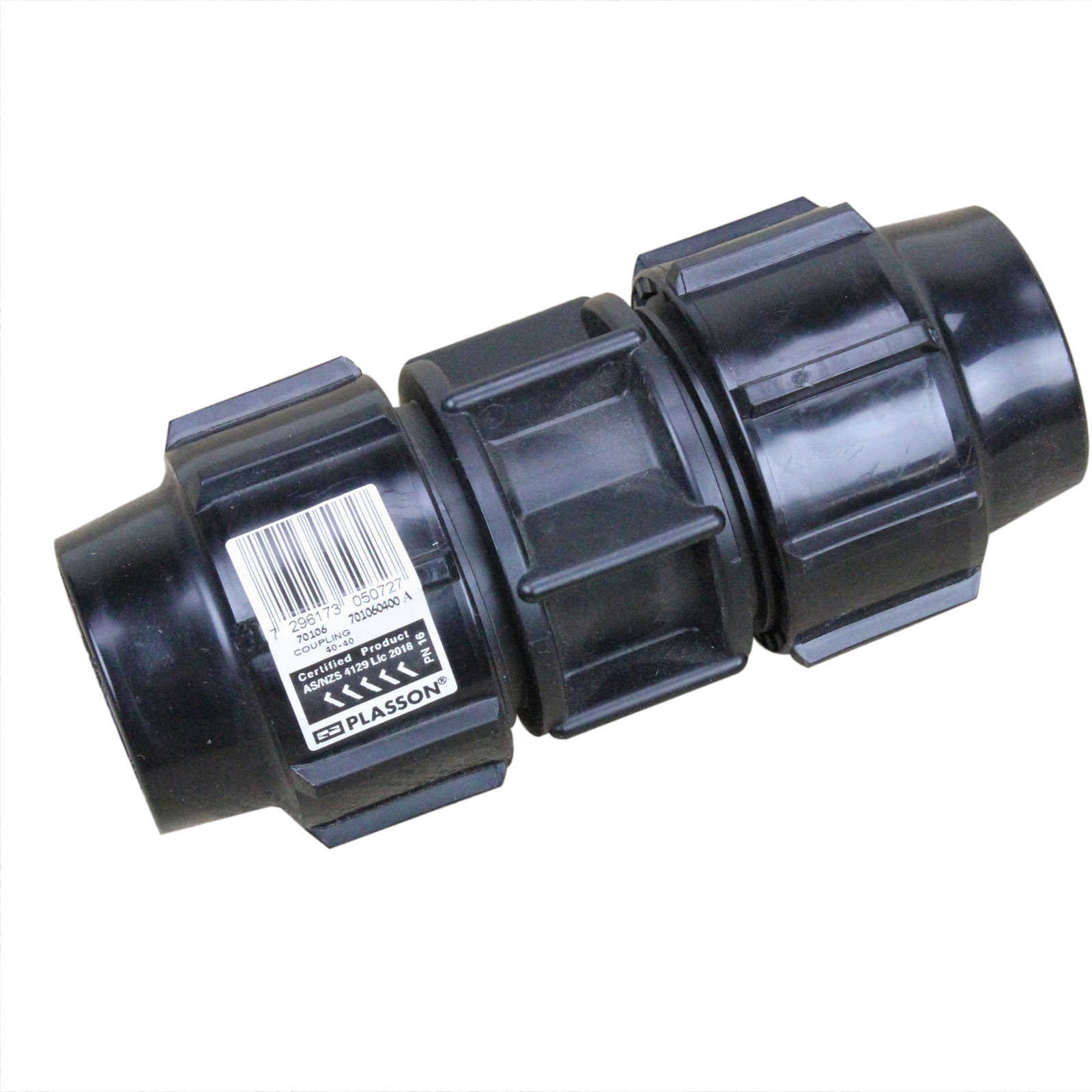 JOINER 40mm for Metric Poly 69068 Water Irrigation Pressure Pipe