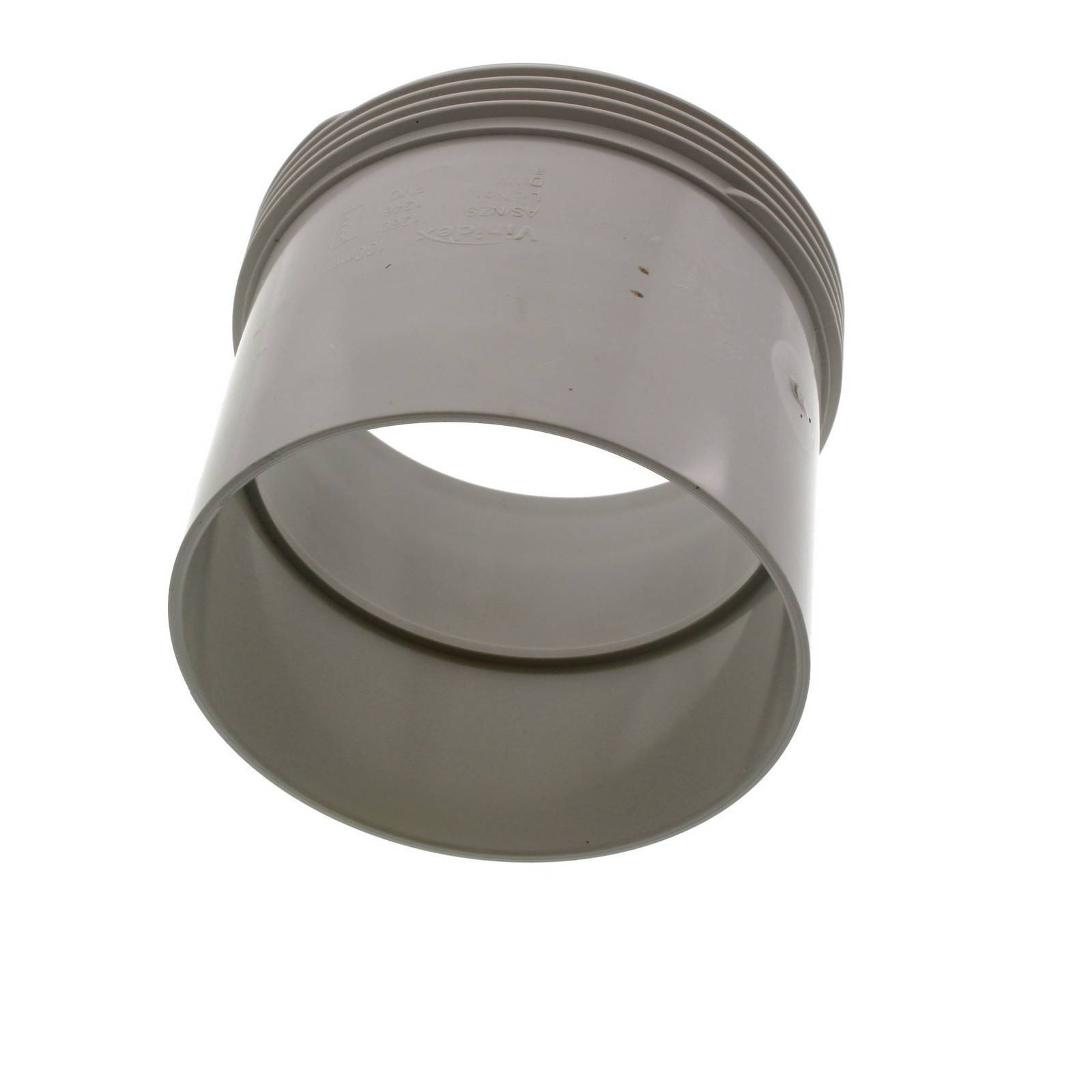 Stormwater Coupling Access DWV Threaded 100mm Repair Fitting PVC