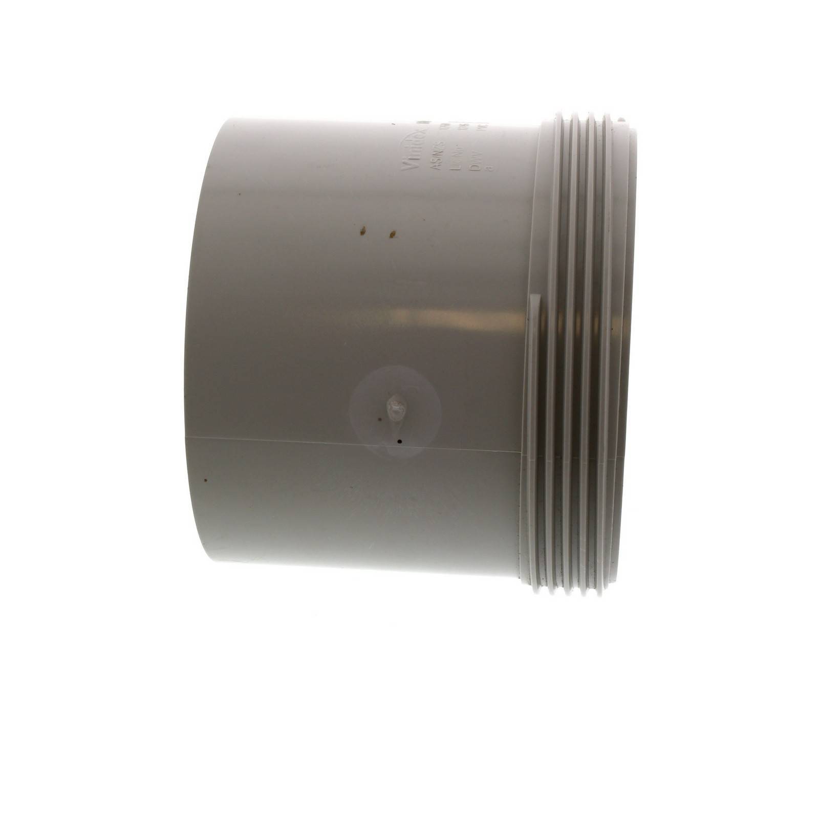 Stormwater Coupling Access DWV Threaded 100mm Repair Fitting PVC