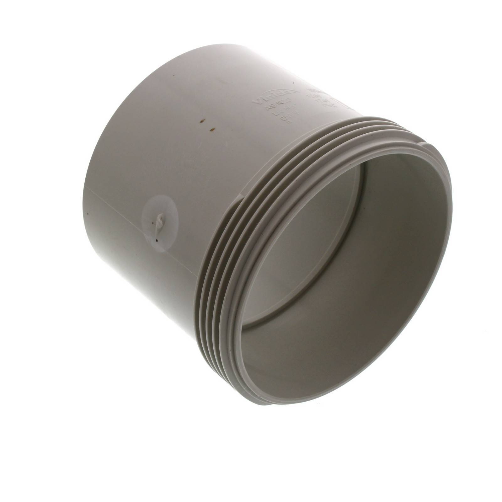 Stormwater Coupling Access DWV Threaded 100mm Repair Fitting PVC