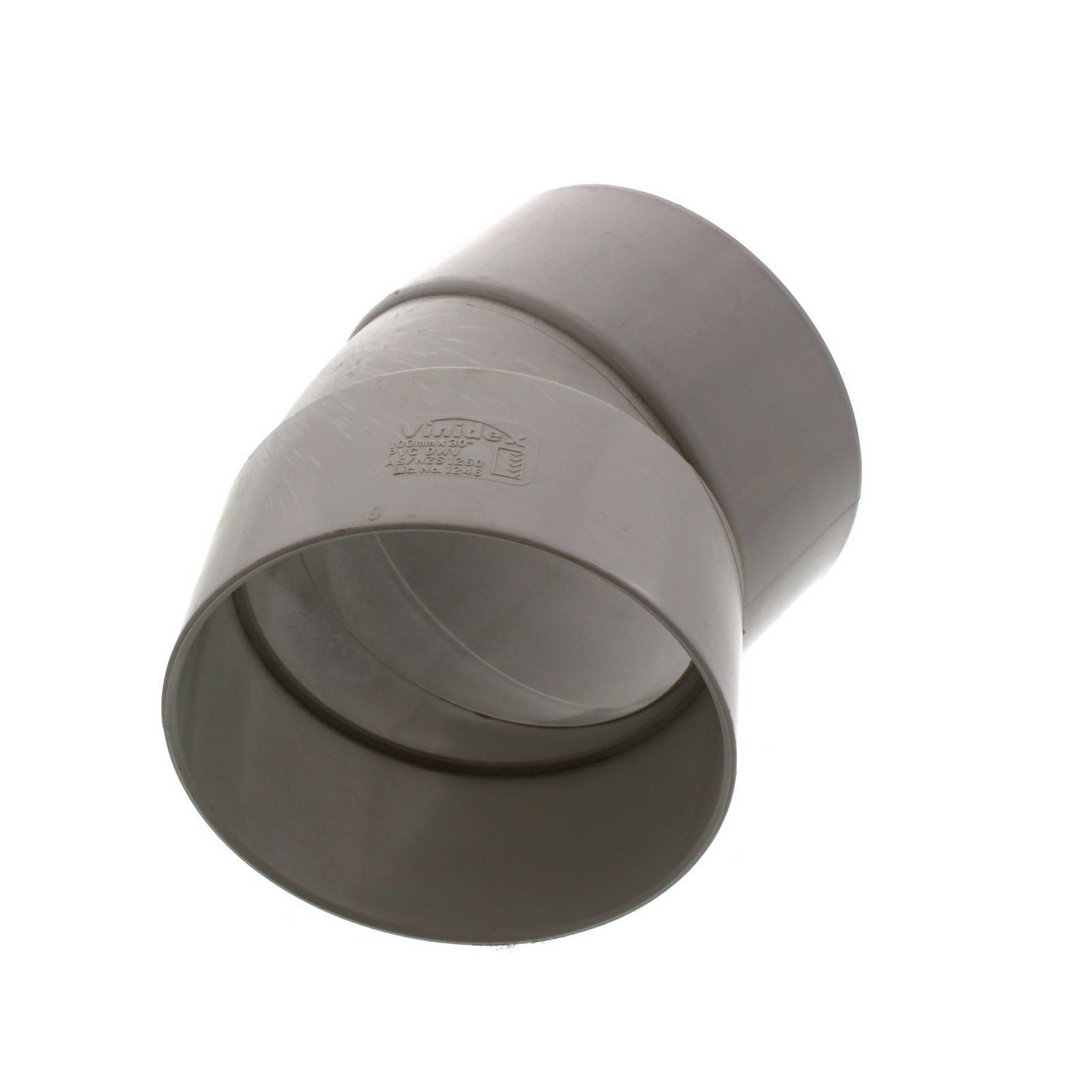 Vinidex Stormwater Bend DWV Female/Female 100mm x 30 Degree Repair