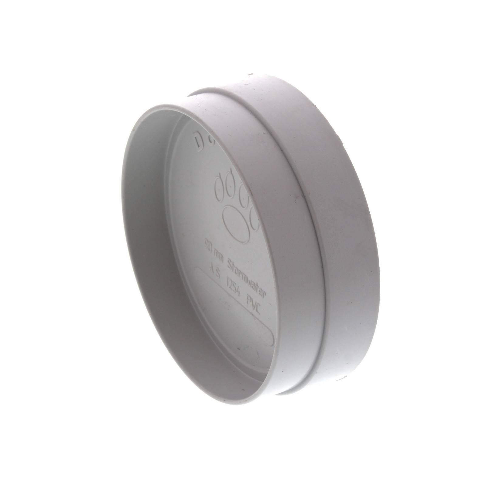 Stormwater End Cap 90mm Male/Female Repair Fitting PVC Irrigation Pipe