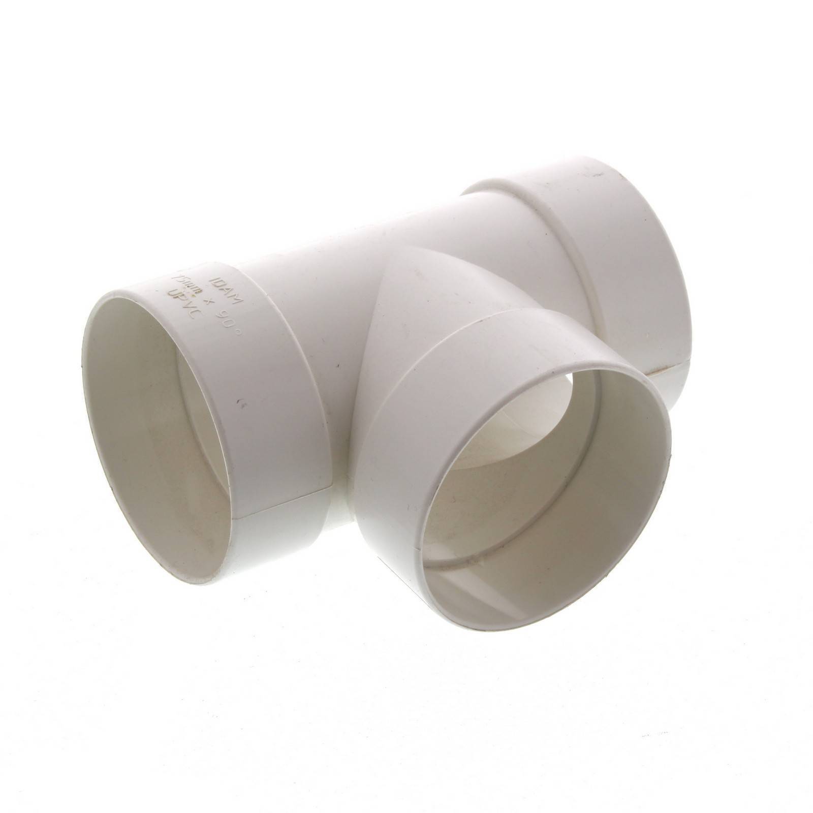 Stormwater Junction 75mm x 90 Degree Repair Fitting PVC Irrigation Pipe