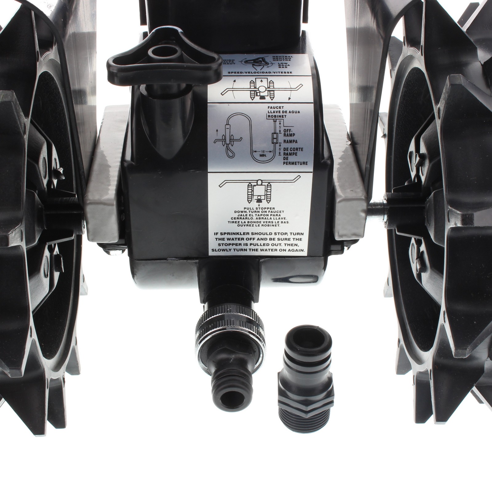 Holman Travelling Sprinkler Irrigation Grass Tractor Self Propelled Large Lawns 9319841037115 eBay