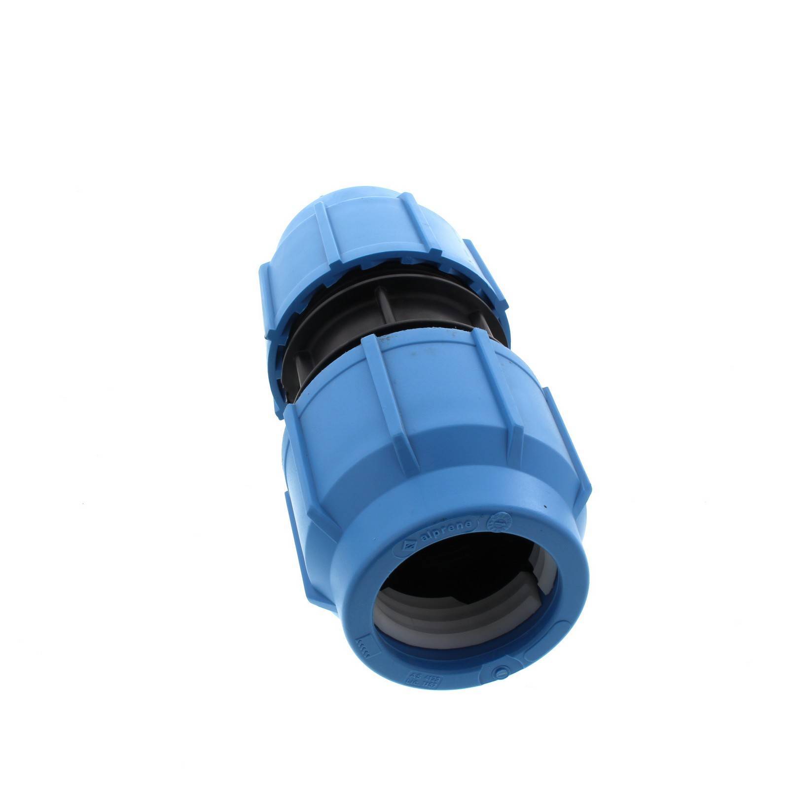 Alprene Poly Joiner 75mm Irrigation Water Plumbing Fitting Coupling Heavy Duty eBay