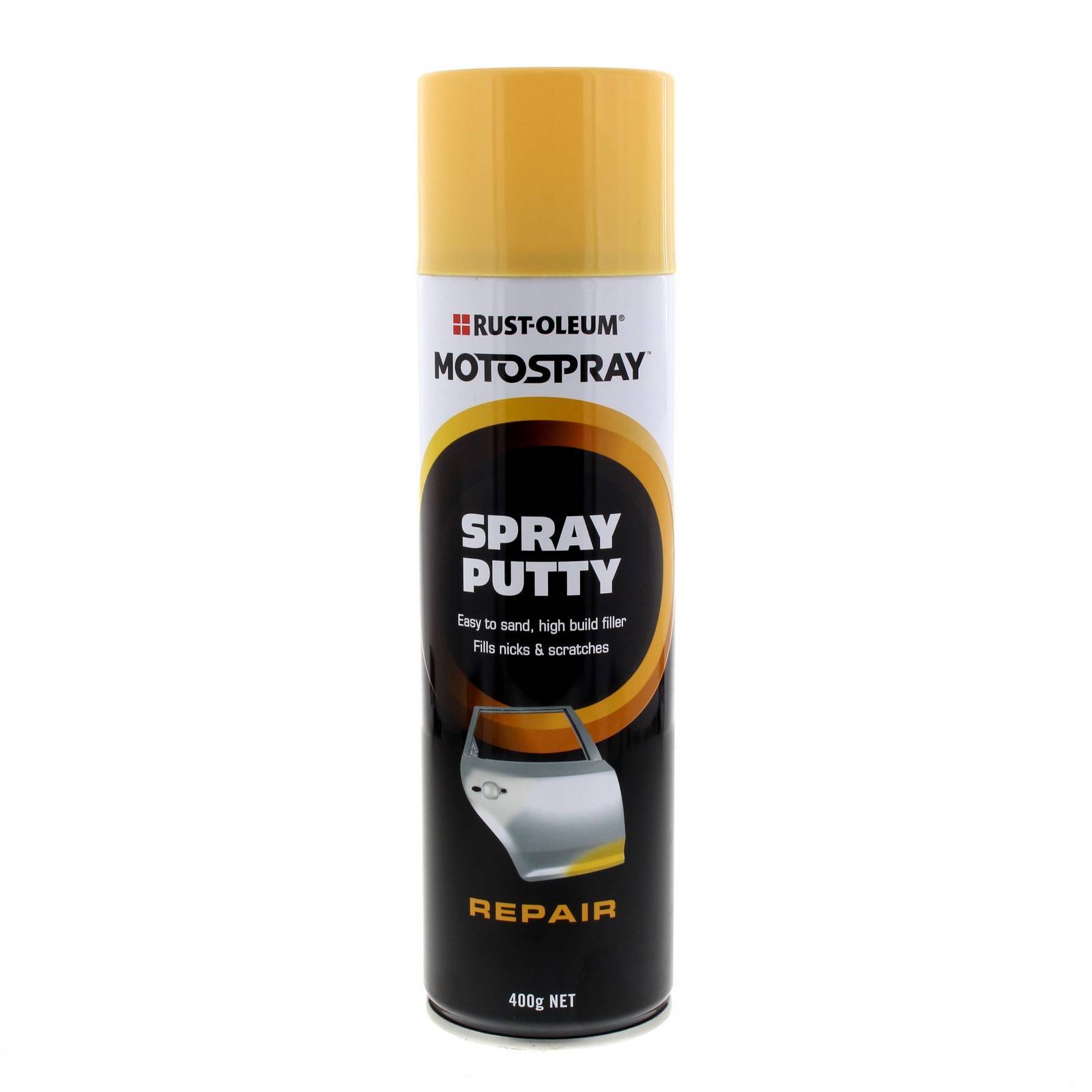 High Build Repair Spray Putty Spray Can 400g Motospray Repair Nicks