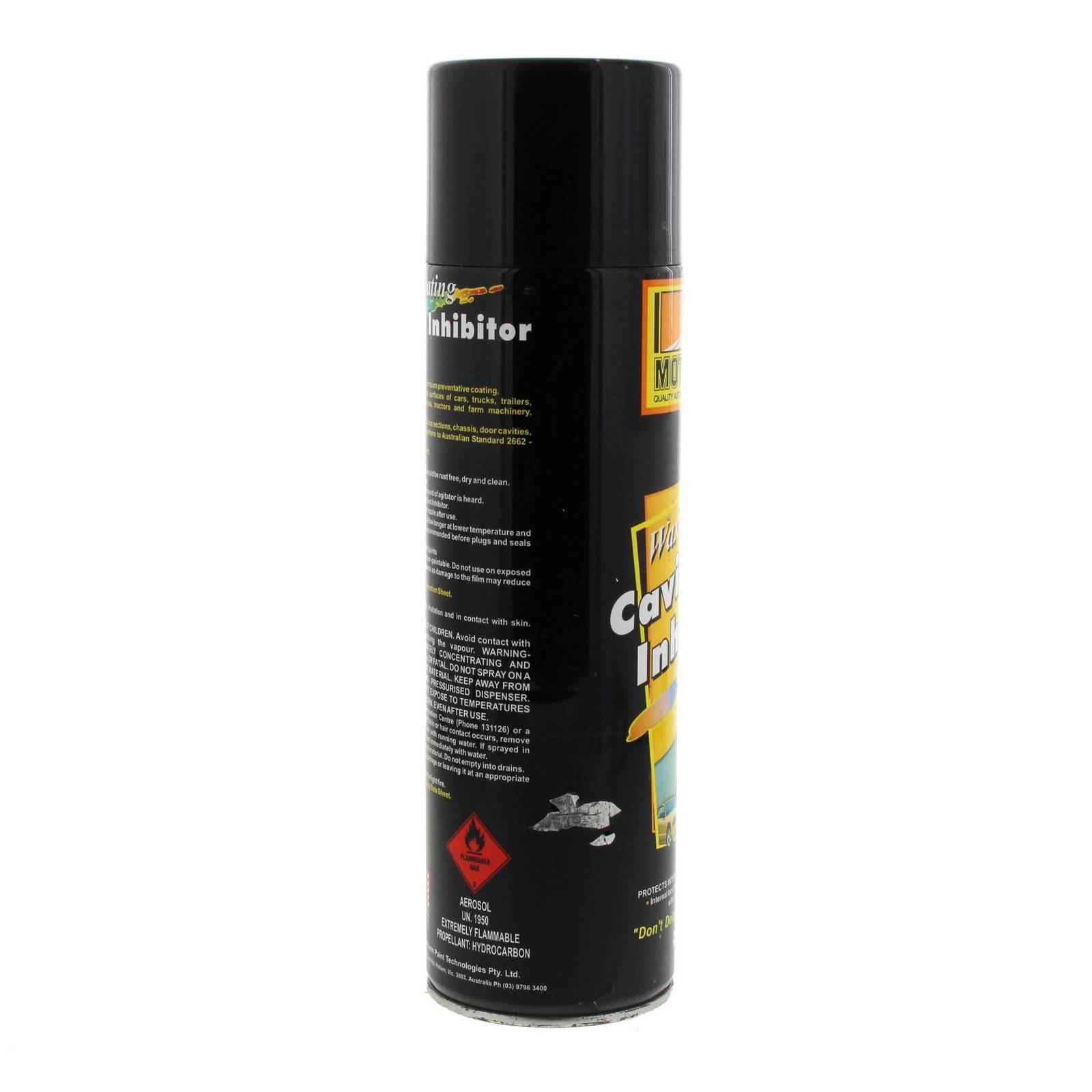 Cavity Rust Inhibitor Spray Can 400g Motospray Water Repellent