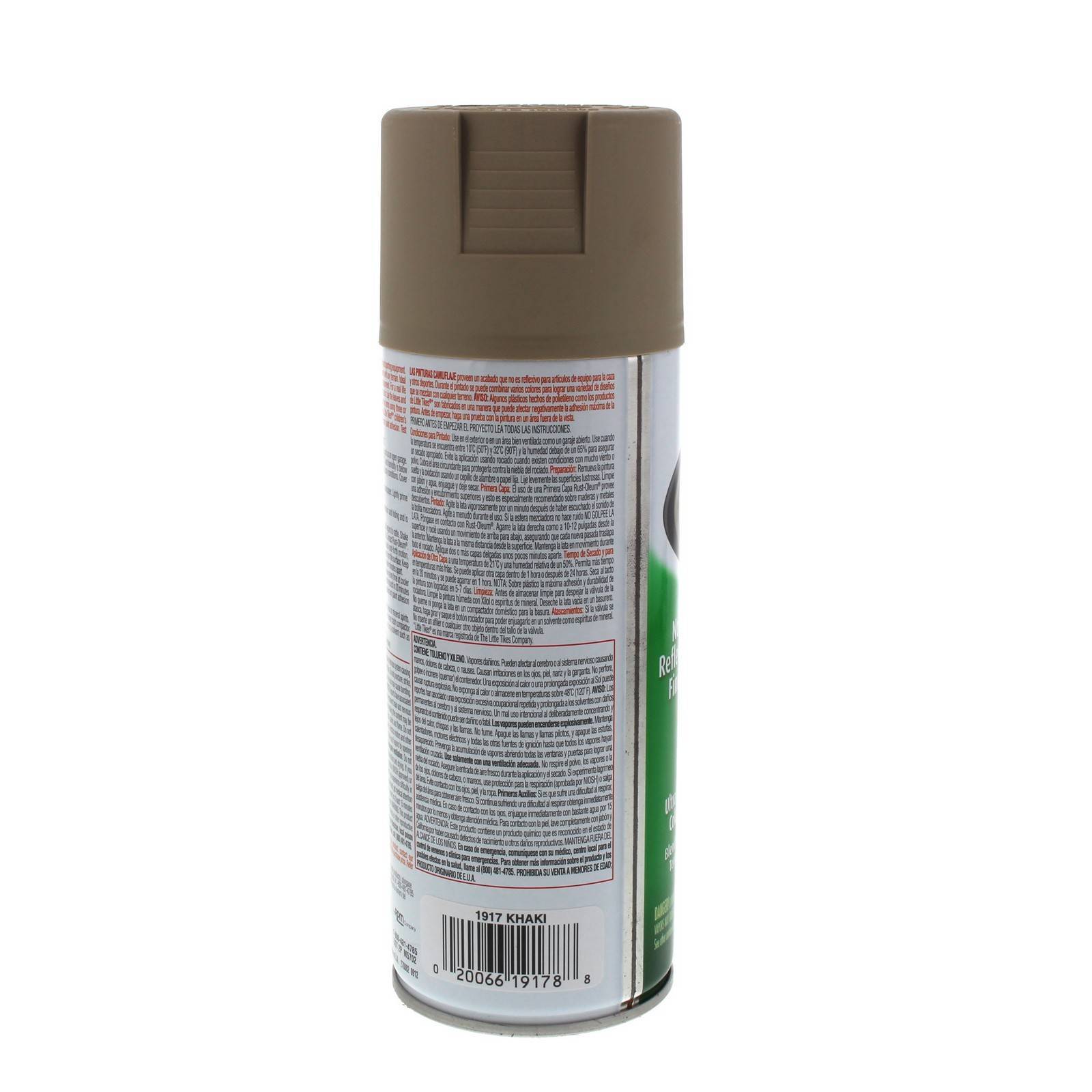 Camouflage KHAKI NonReflective UltraFlat Finish 340g Spray Paint Can