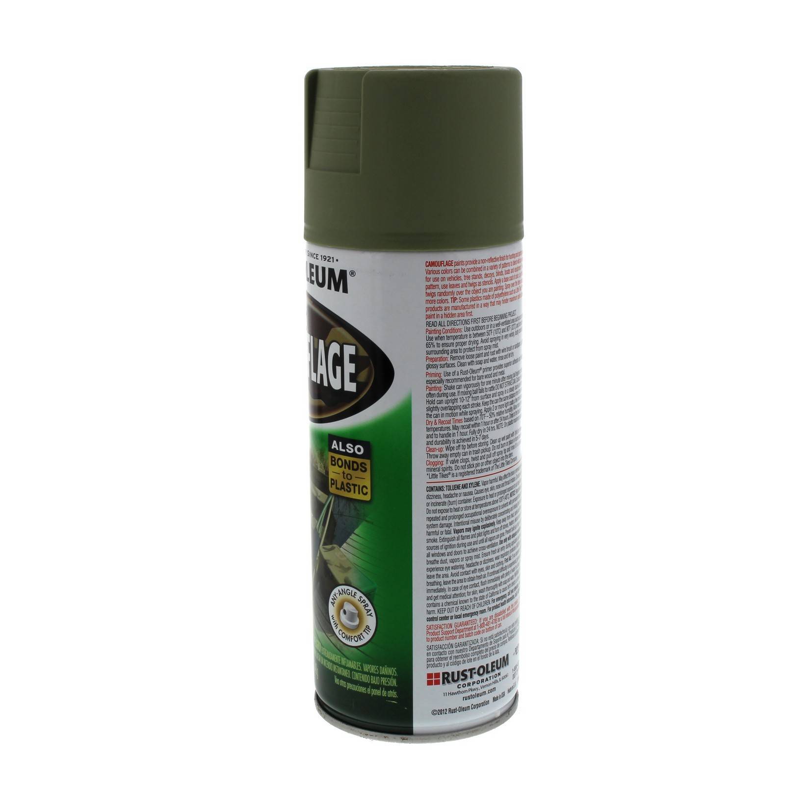 Camouflage ARMY GREEN NonReflective UltraFlat Finish Camo 340g
