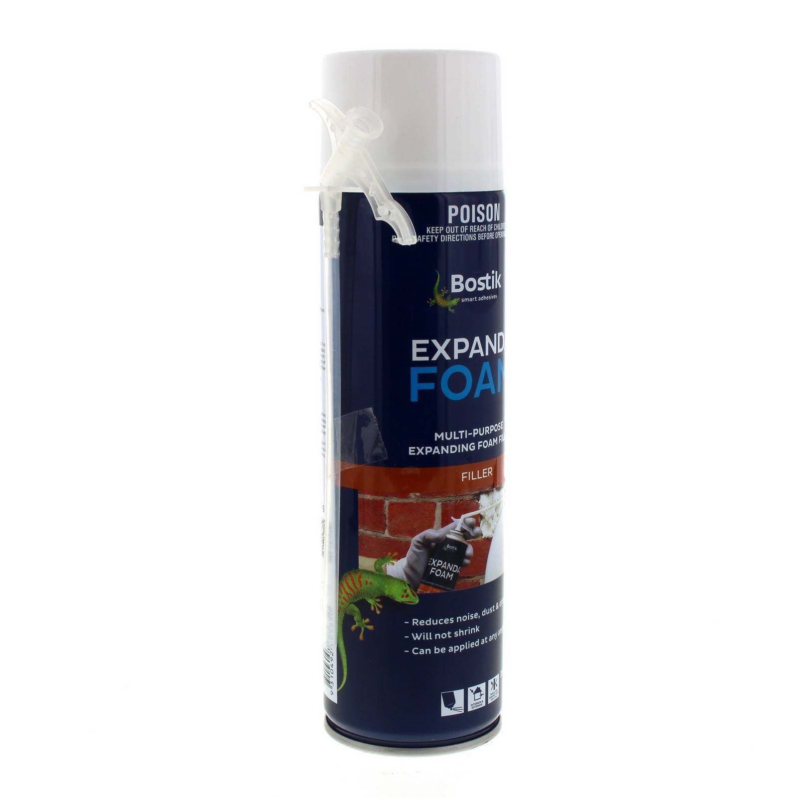 Filler Expanda Foam Will Not Shrink 340g Aerosol Spray Can Bostik