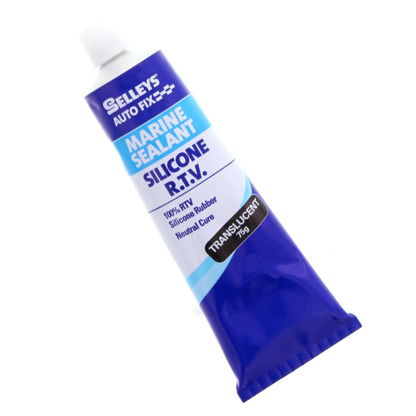 Marine Silicone RTV Sealant Neutral Cure Insulates Translucent Selleys