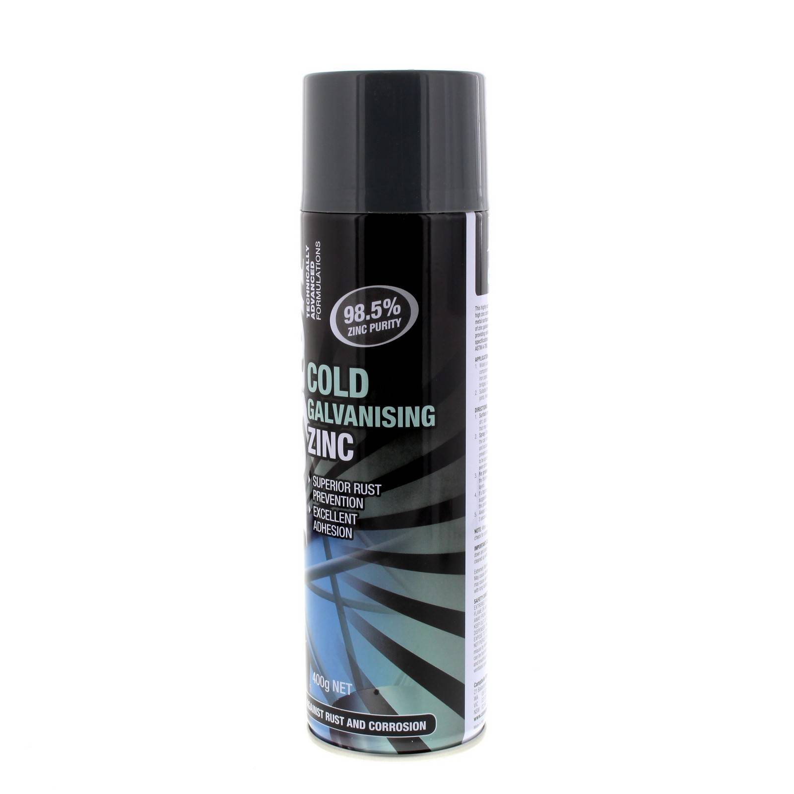 Cold Galvanising Zinc Spray Can 400g Boston Rust Prevention Protection