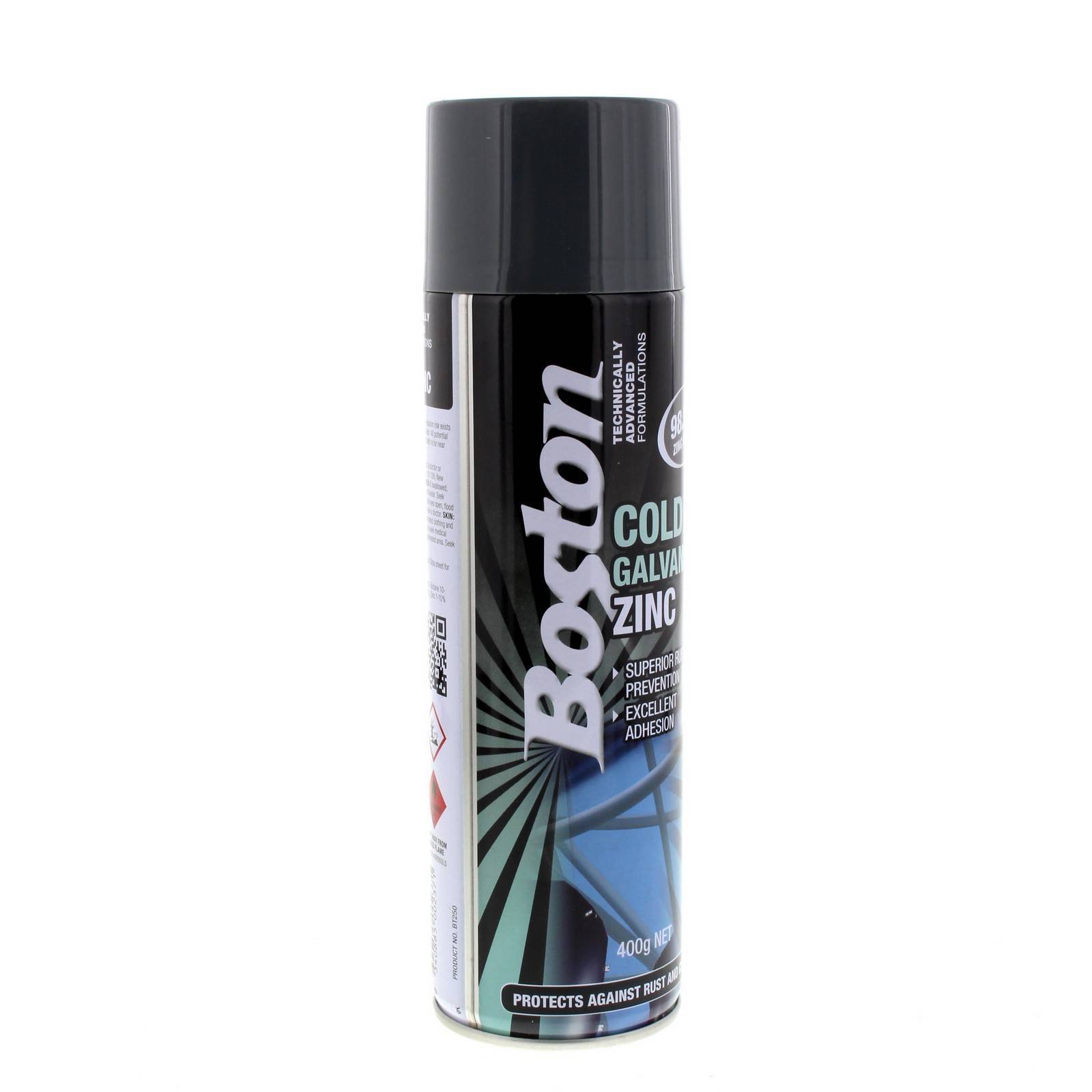 Cold Galvanising Zinc Spray Can 400g Boston Rust Prevention Protection