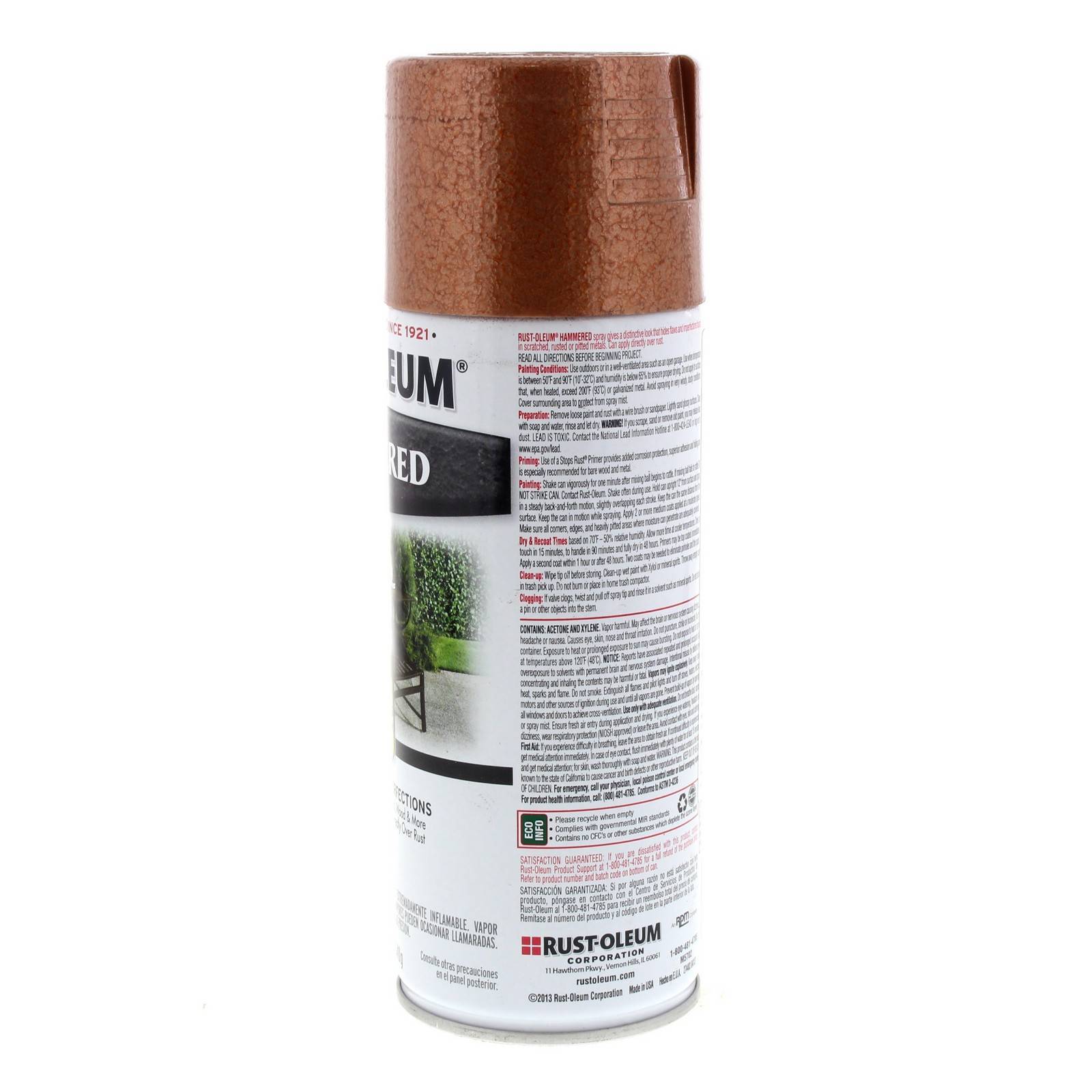 Hammered Copper Spray Paint Can 340g Rustoleum Rust Prevention Patented 3 Pack eBay