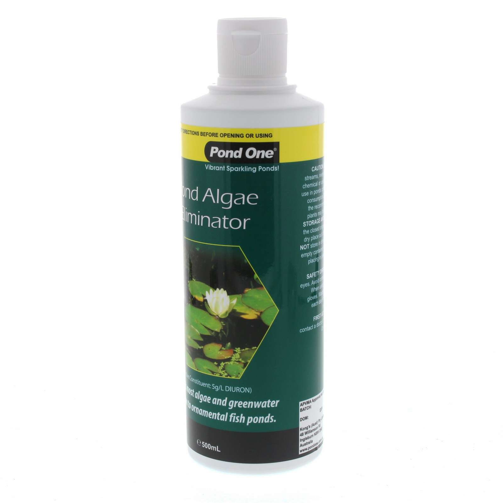 Aquarium Treatment Pond Algae Eliminator 500ml Fish Tank 93303 Aqua One