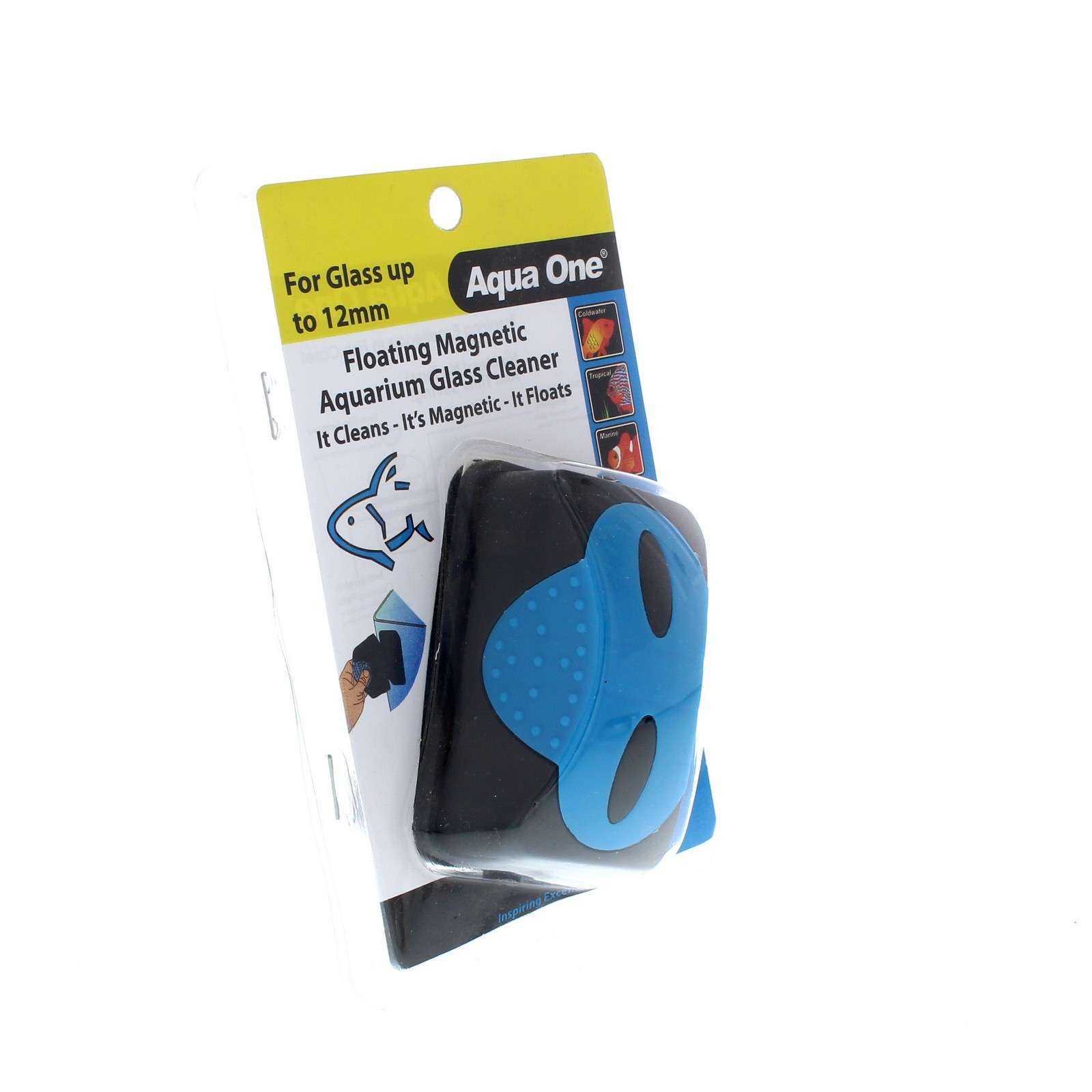 Floating Glass Cleaner For 12mm Glass 10102 Fish Tank Aquarium