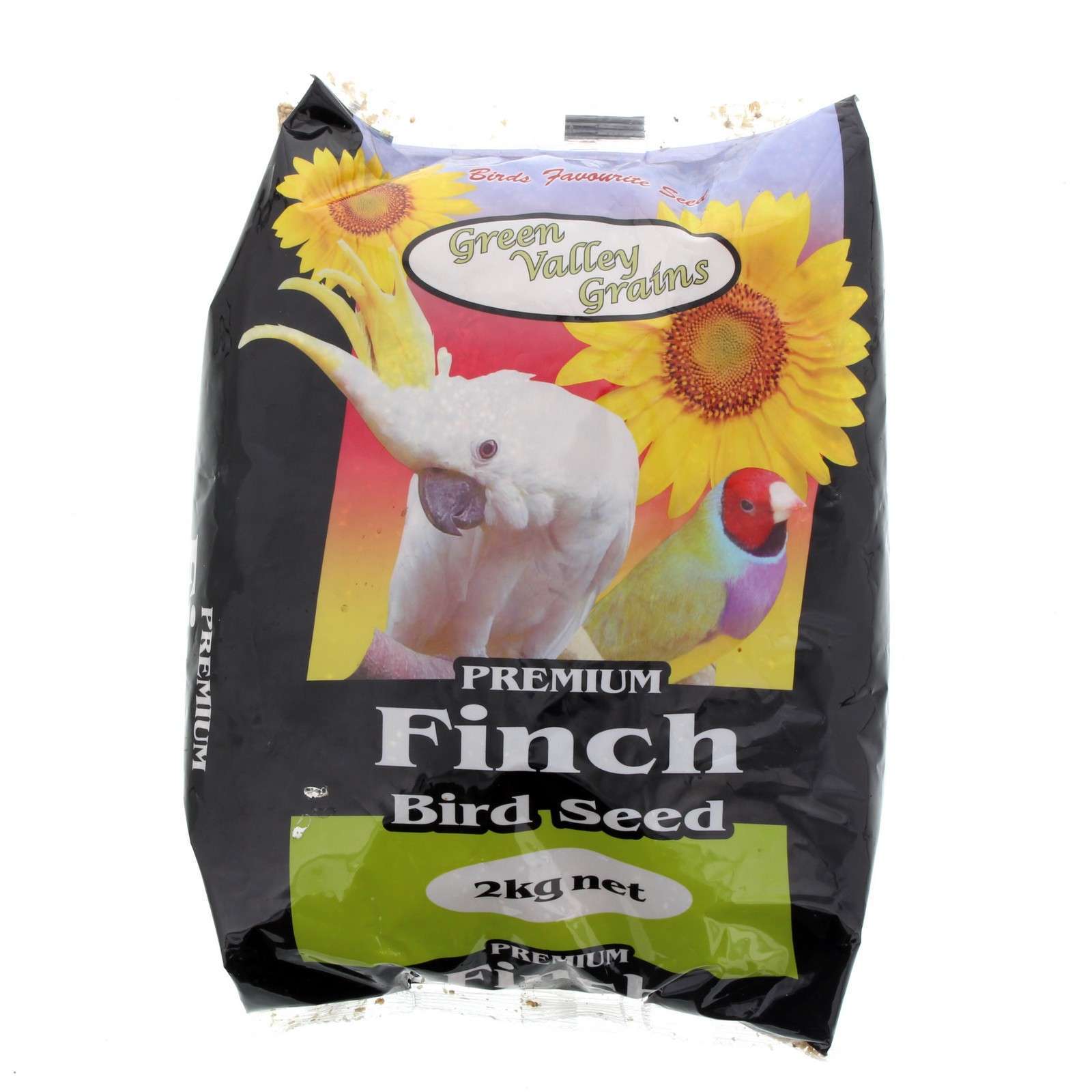 Finch Seed Mix 2kg Bird Food Green Valley Canary Pannicum Red White