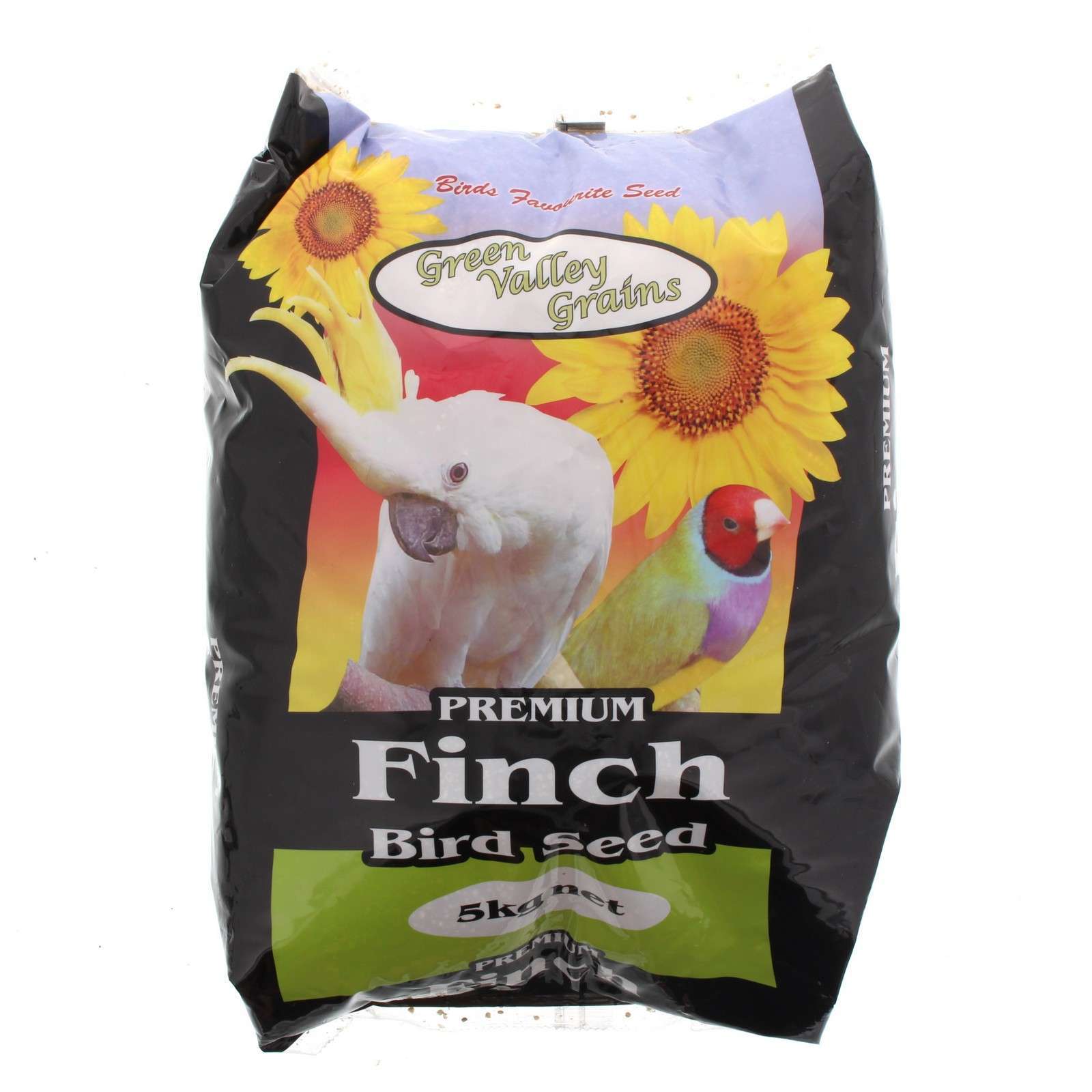 Finch Seed Mix 5kg Bird Food Green Valley Canary Pannicum Red White