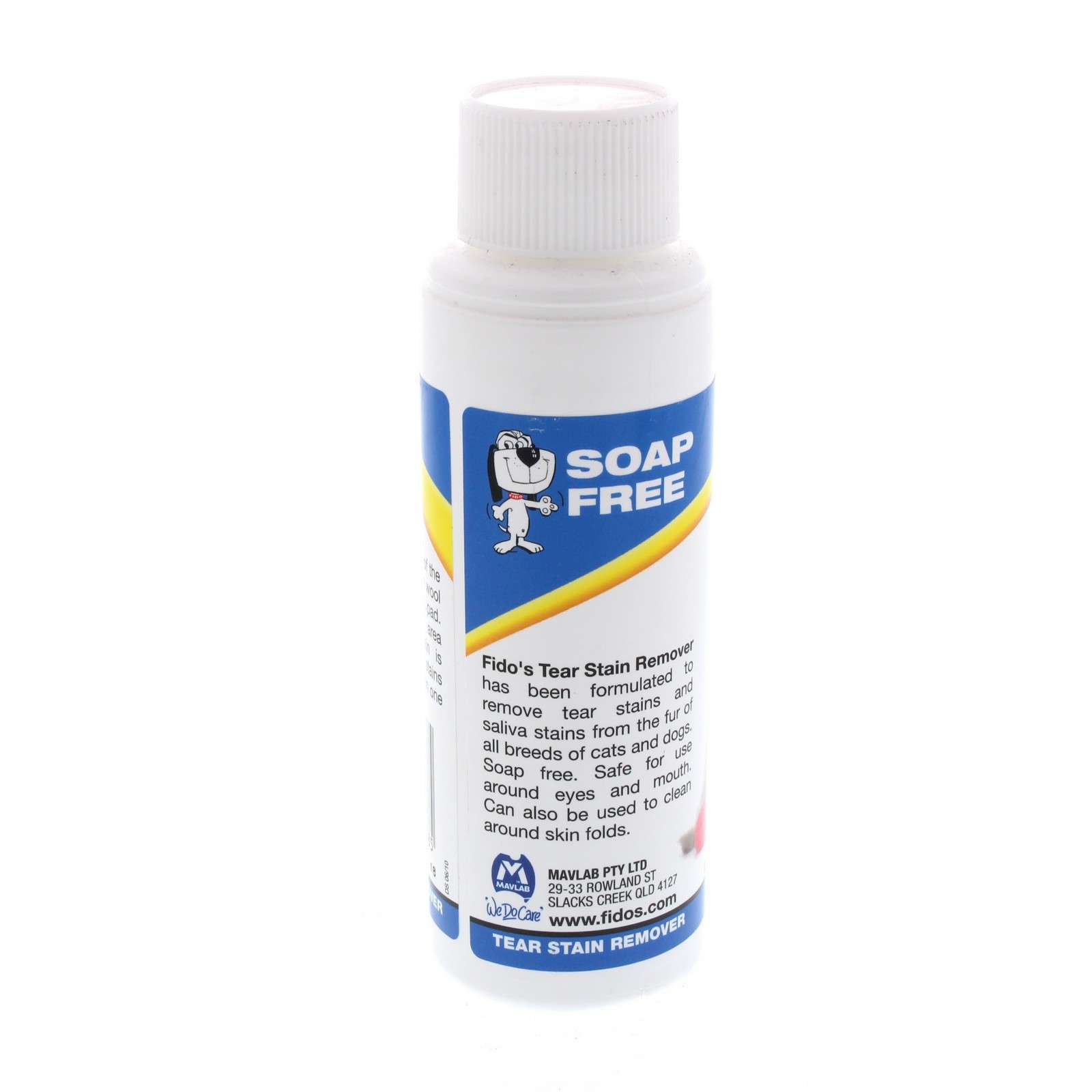 Tear Stain Remover Saliva Stain Dog Cat 125ml Fidos Removes Stains