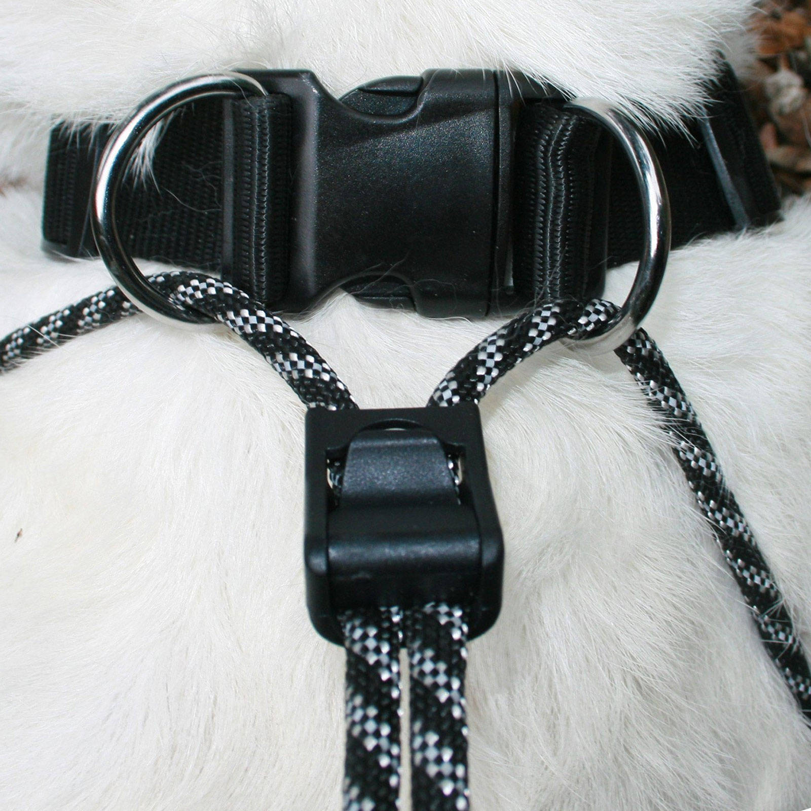 Sporn Big Dog Halter Black Large Lifetime Durability Stops Pulling