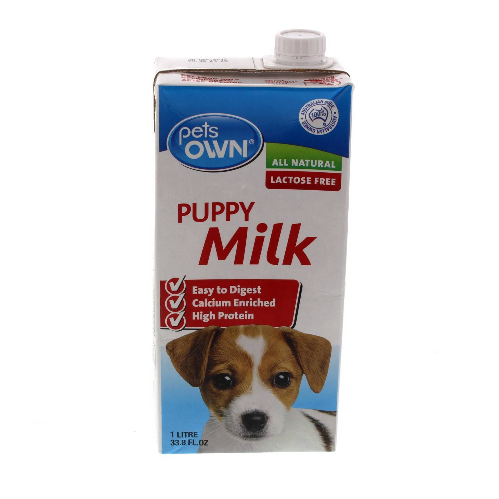 Puppy Milk 1 Litre Pets Own Dog Essential Natural Growth Supplement